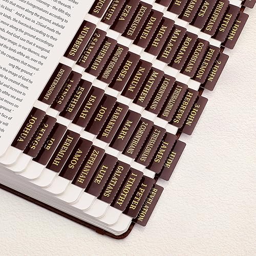 RETTACY Bible Tabs, for Women & Men, 66 Tabs for
