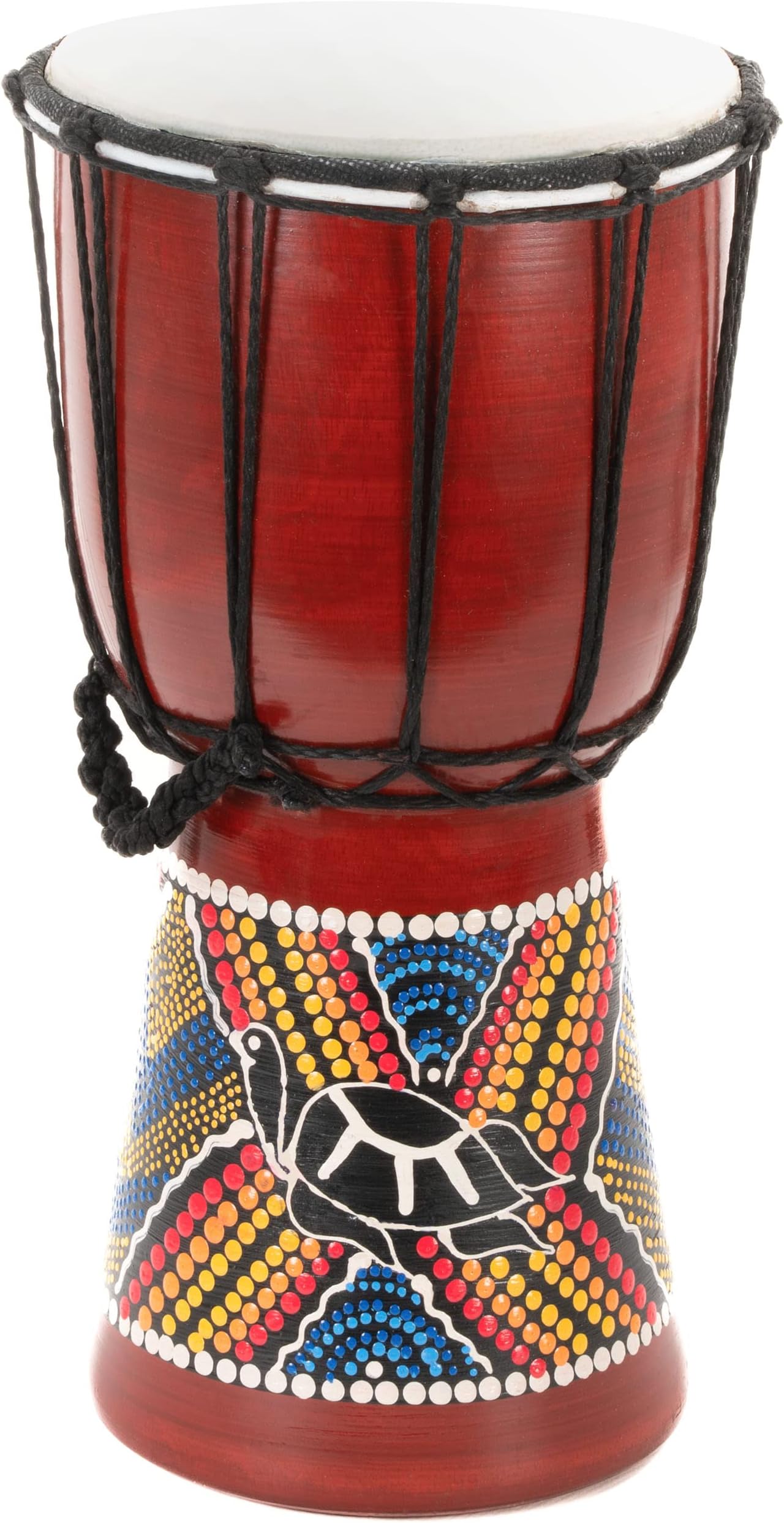Kinder Djembé Trommel 30 Cm 30cm Hoge Kinder Djembe Kleurrijk Beschilderde Trommel Handgemaakt Handgemaakt Beschilderde Drum
