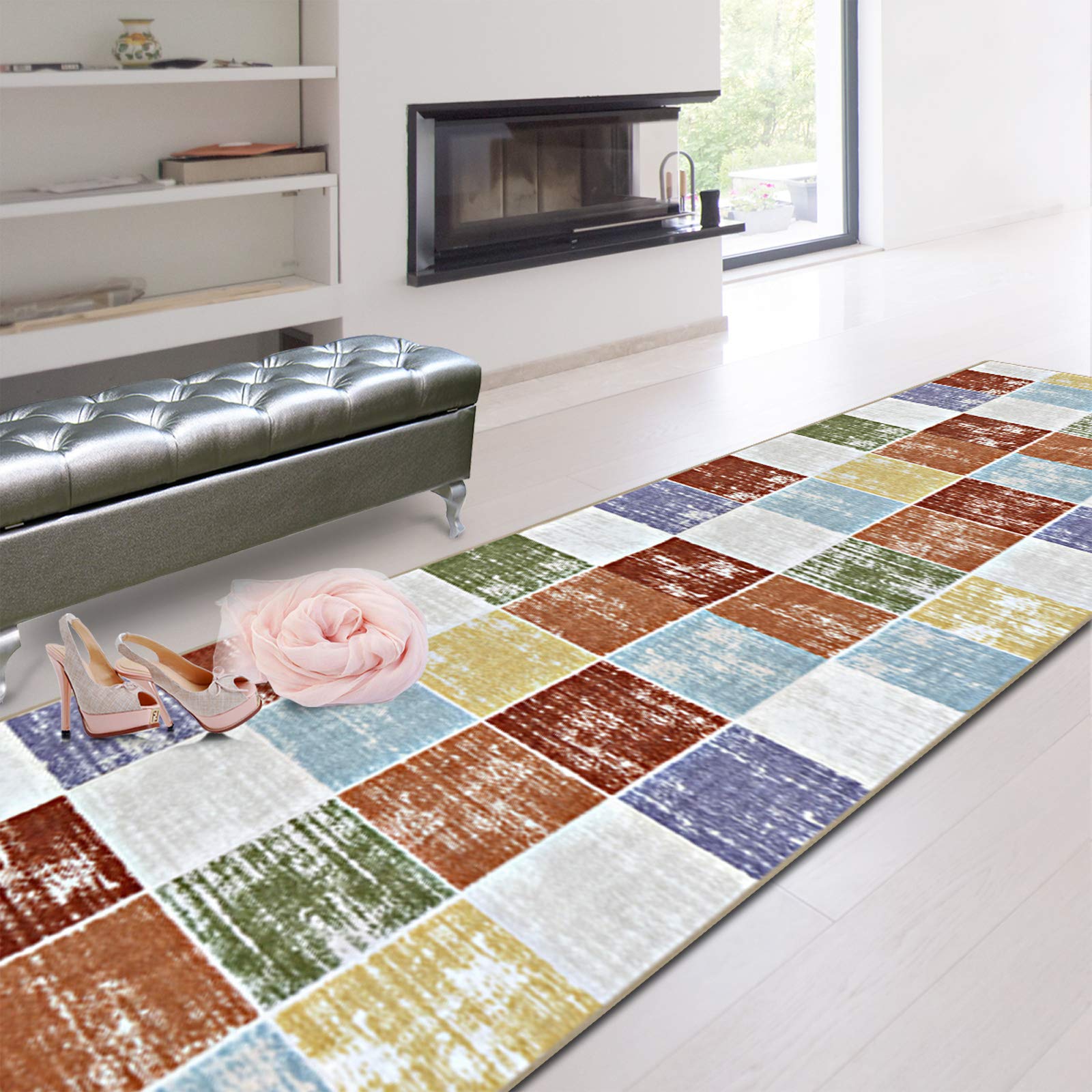 Tappeto, Passatoia 80 X 200 Cm, Per Corridoio, Cucina - 4