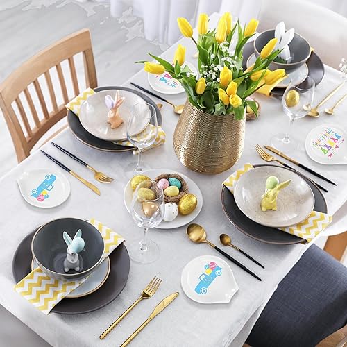 Miniatura 4 de 2 piezas de soporte para cucharas para el día de San Valentín, decoración de cocina, soporte de cucharadita de cerámica para el día de San Valentín,