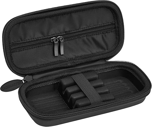 Miniatura 10 de Casemaster Warden - Funda para dardos de acero y punta suave, con una carcasa exterior de espuma EVA resistente para máxima dureza y durabilidad,