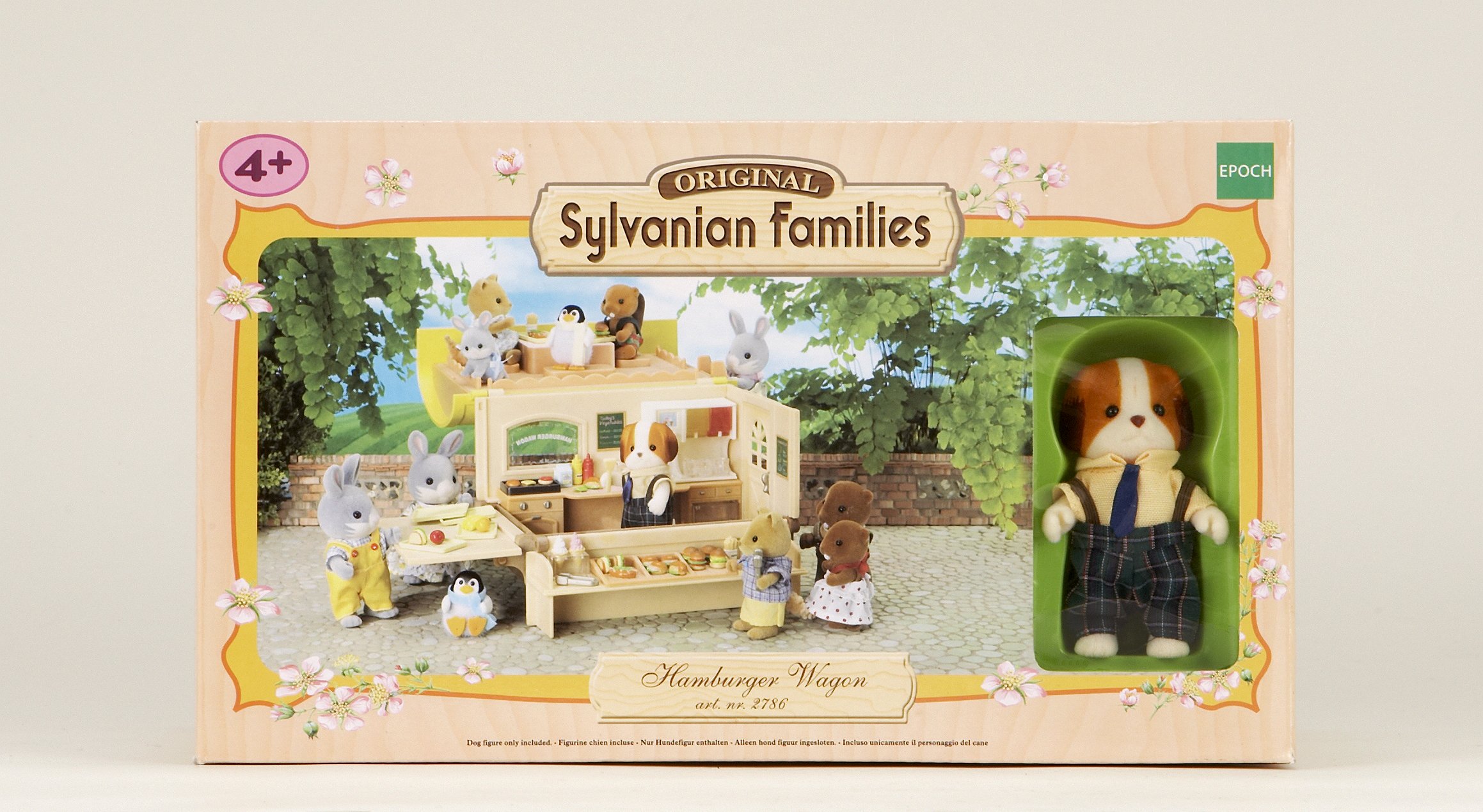 Epoch D'enfance Sylvanian Family 2786 Doll's House Hamburger Wagon