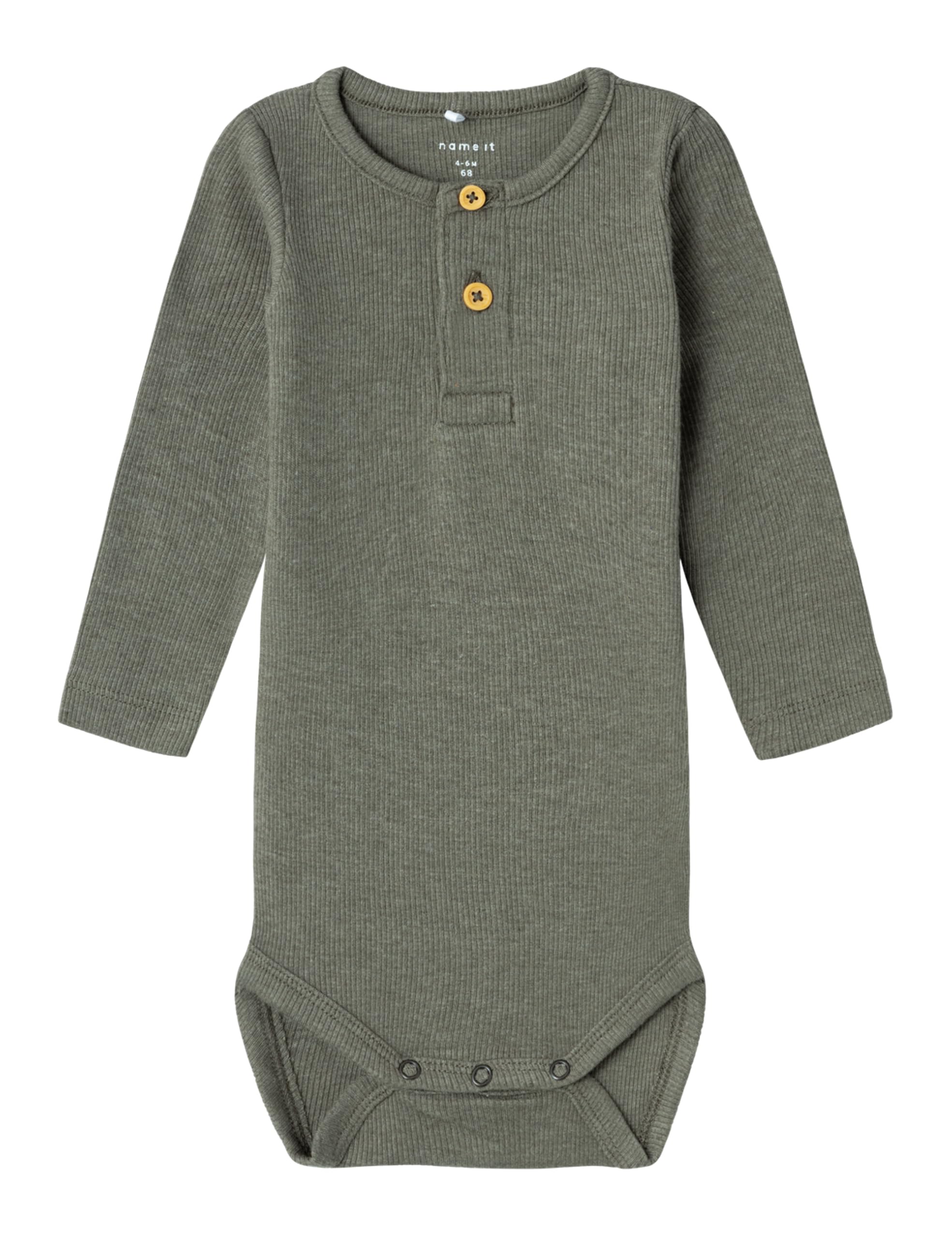 NBMKAB LS Body NOOS, Dusty Olive/Szczegóły: melanż, 86