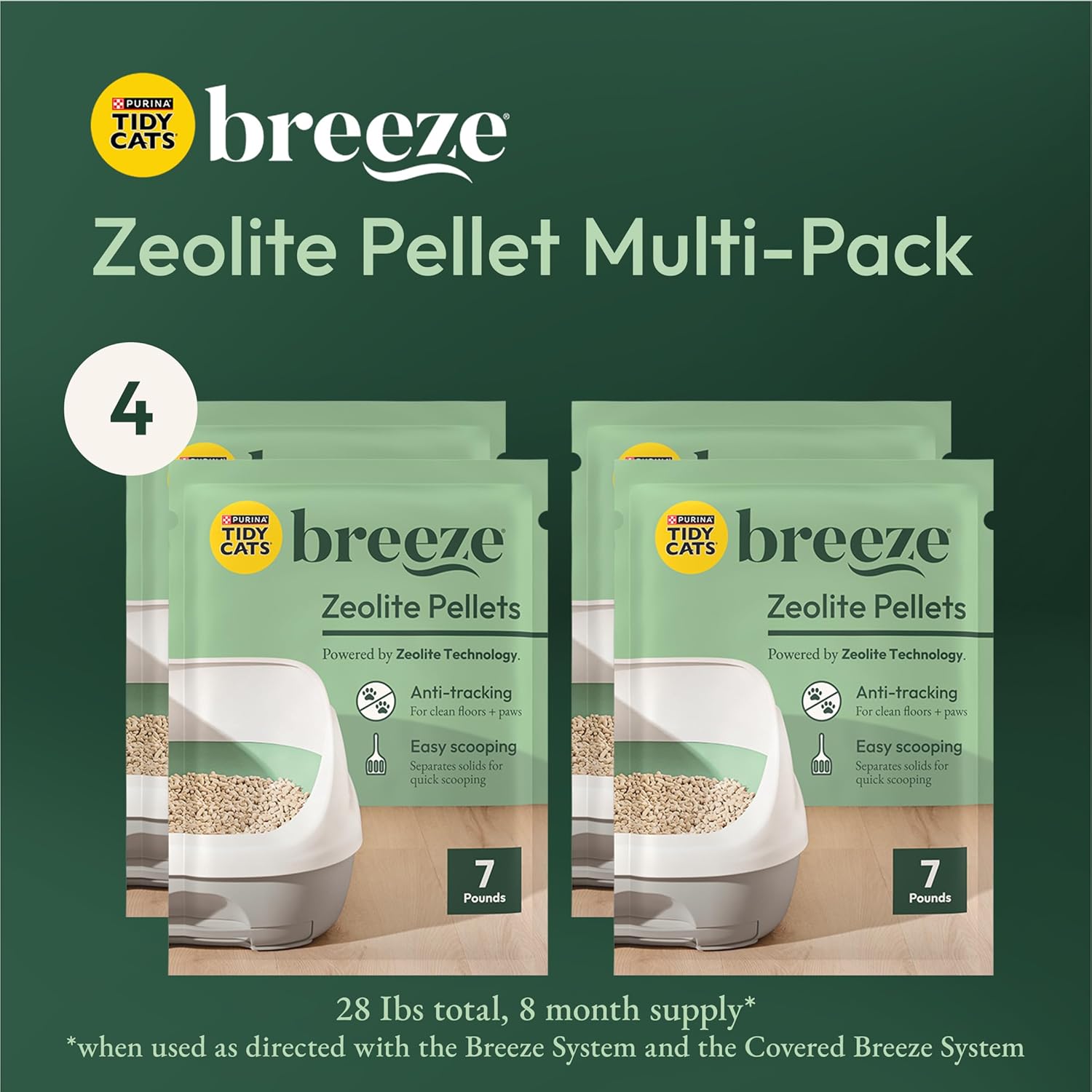 Purina Tidy Cats Breeze Cat Litter Pellets Refill - 7 lb. Pouch