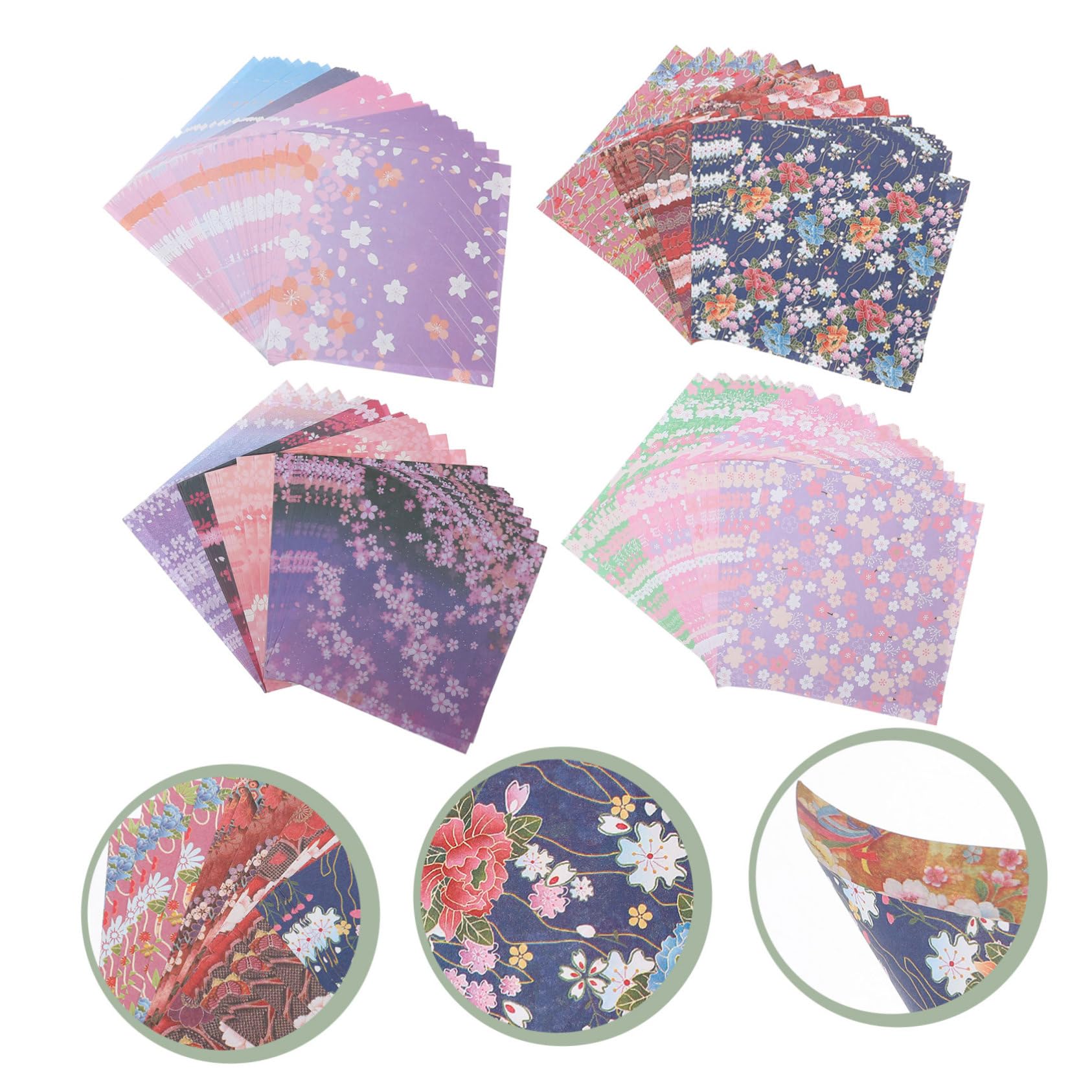 SHINEOFI 480 Hojas Papel Origami Hecho Mano Cuadrado Grueso Papeles De Origami Para Hacer Uno Mismo Para Manualidades Casa