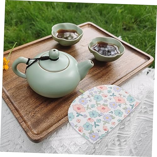 Miniatura 4 de BIUDECO Olla acogedora tetera cubierta cálida, tetera antiquemaduras, acogedora cubierta de tetera impresa, tetera acogedora, tetera cálida, tetera