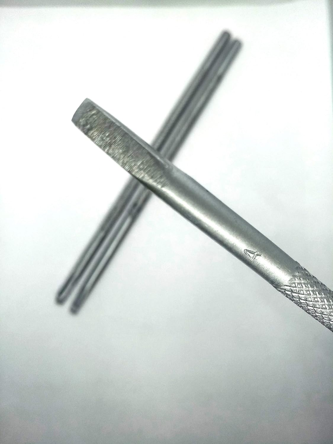 Carbide Chisel Elite for stone with knurled handle 4mm - 3pcs