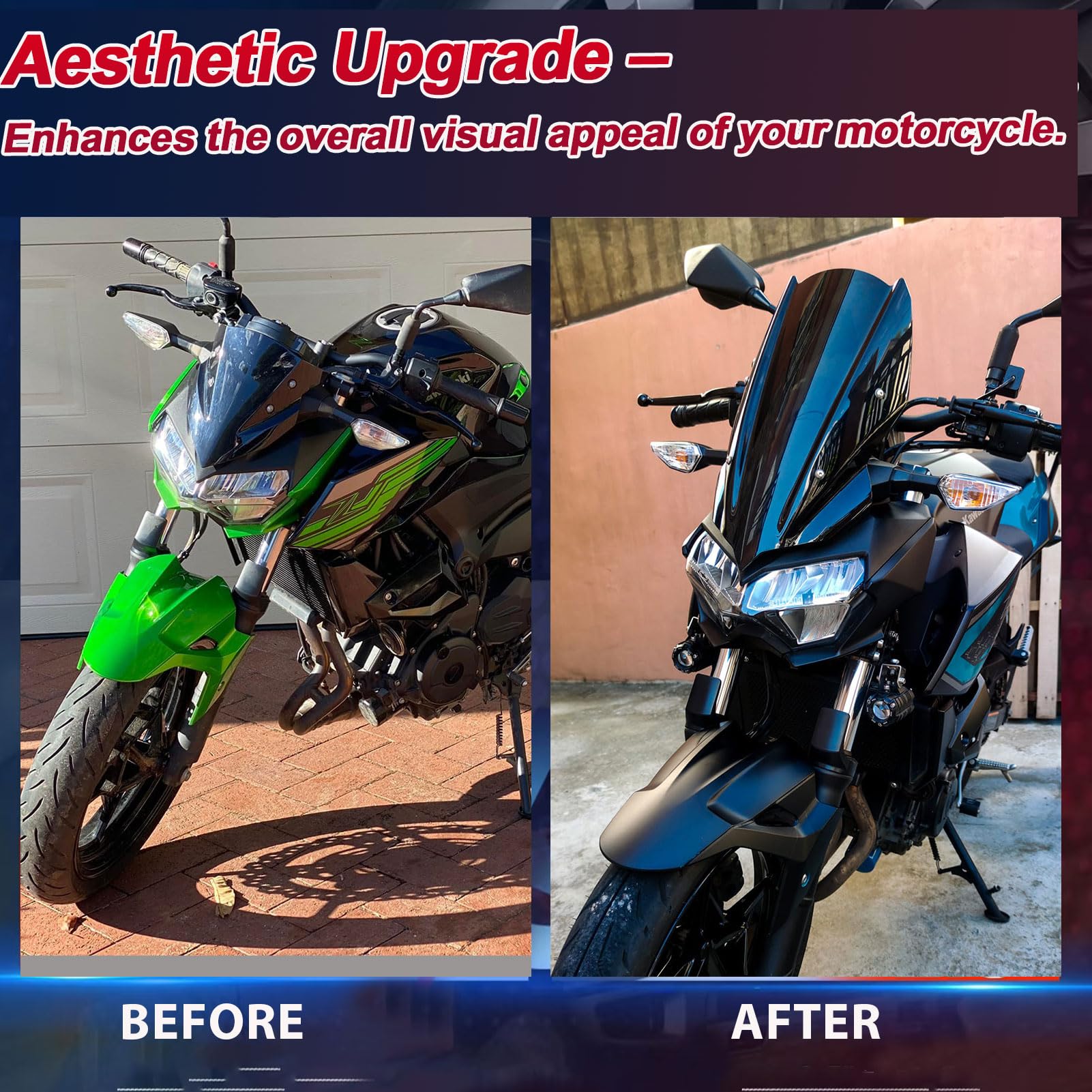 Amazon | XIRADUP Z400 Z250ダブルバブルスクリーン ステーセット