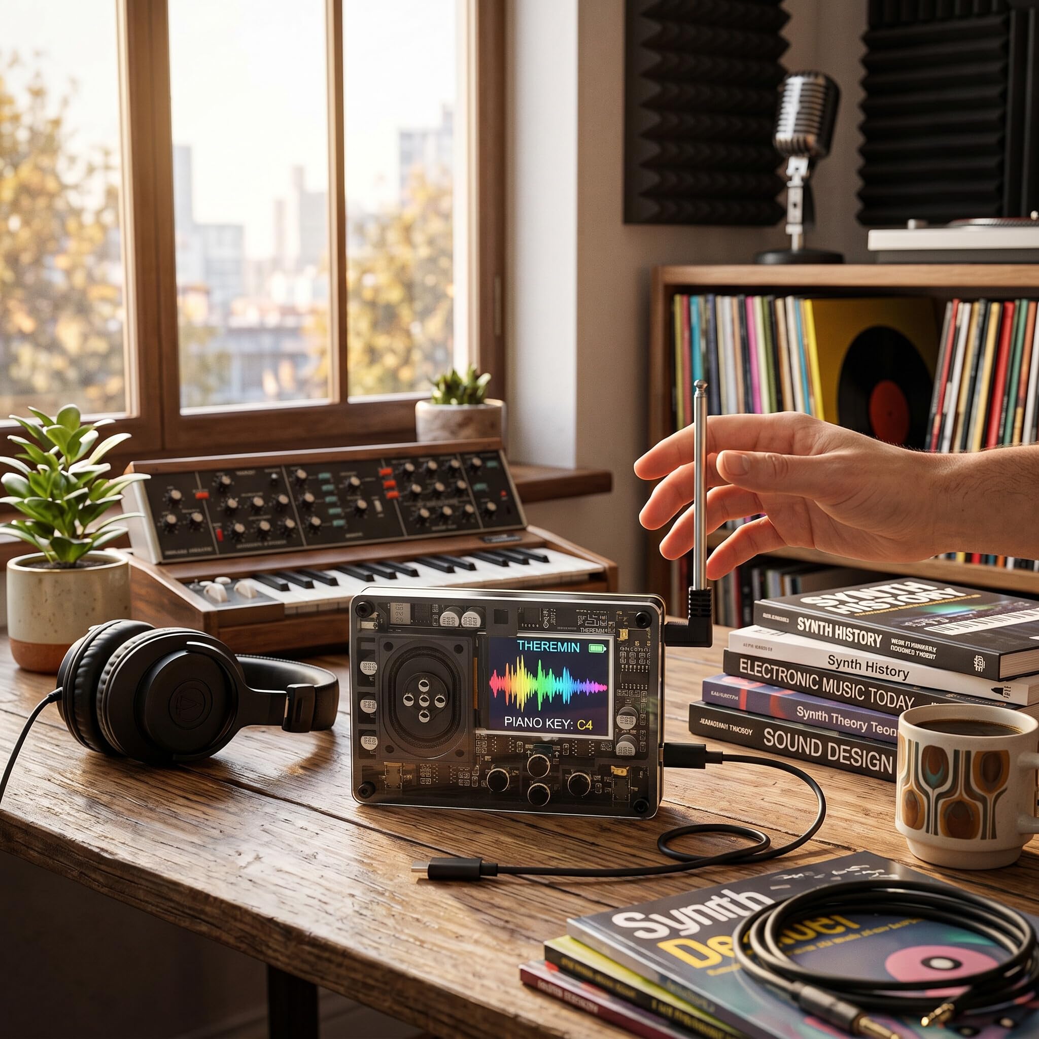 Amazon.com: Mini Theremin Kit, Electronic Musical Instrument with