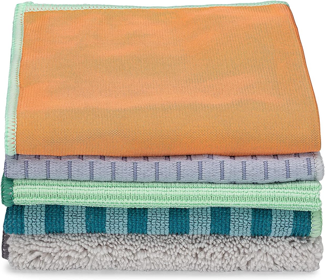 Full Circle Water-Works Essential Cleaning Cloths, Set of 5