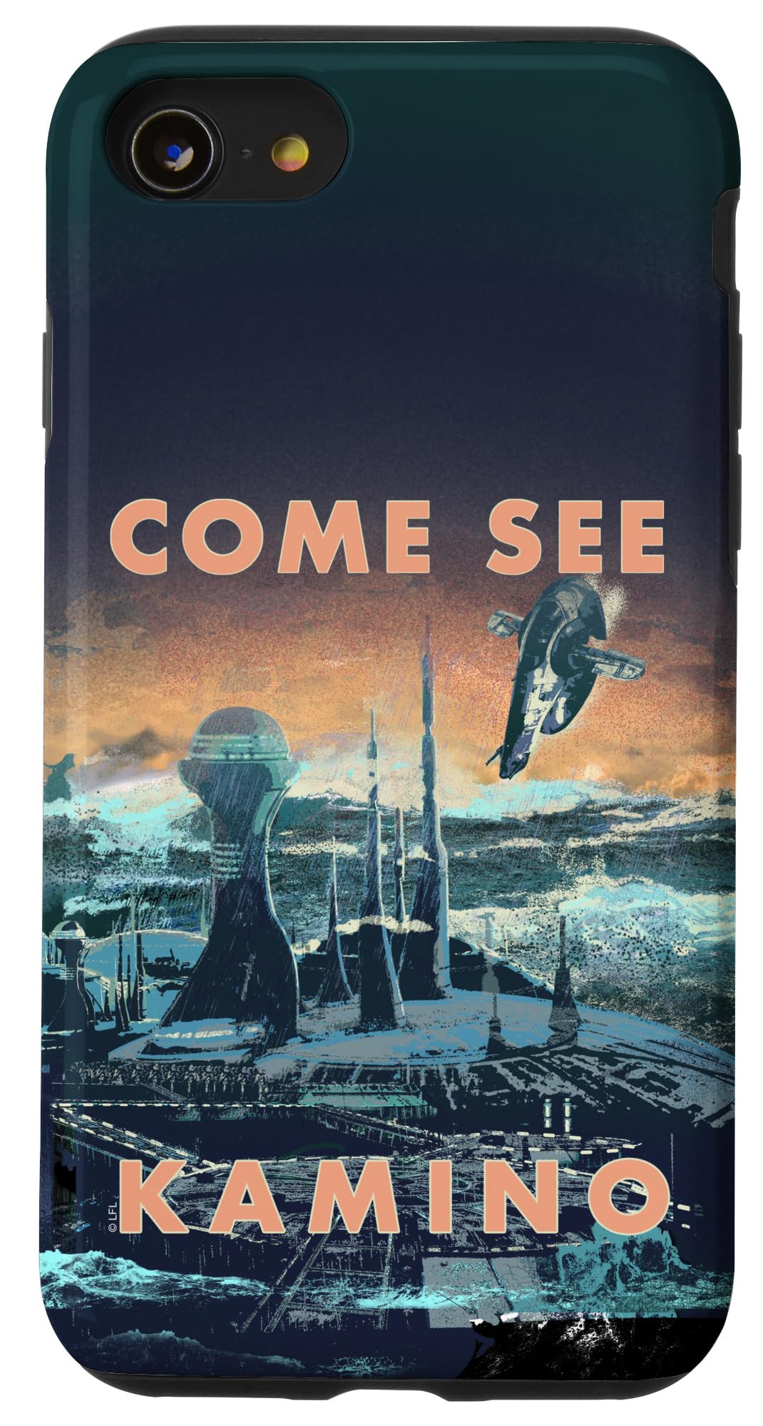 Coque Star Wars Kamino pour iPhone SE 2020, iPhone 7 et iPhone 8 - 4