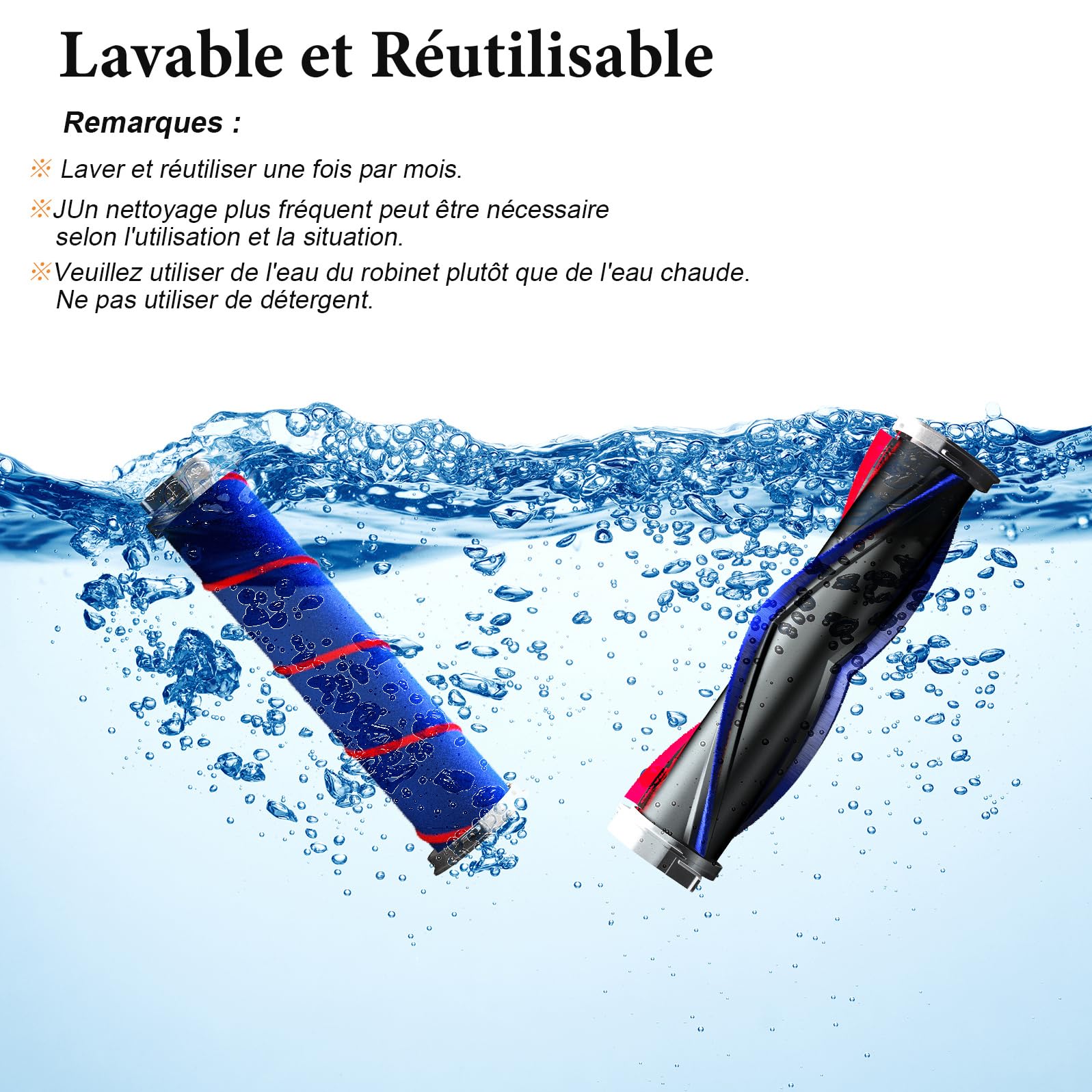Tête de Brosse pour Dyson V7 V8 V10 V11 V15 SV10 SV11 SV12 SV14 SV15 SV22 Motorhead, Brosse Turbine, Sols Durs Pièce de Rechange 967483-04, 967483-05