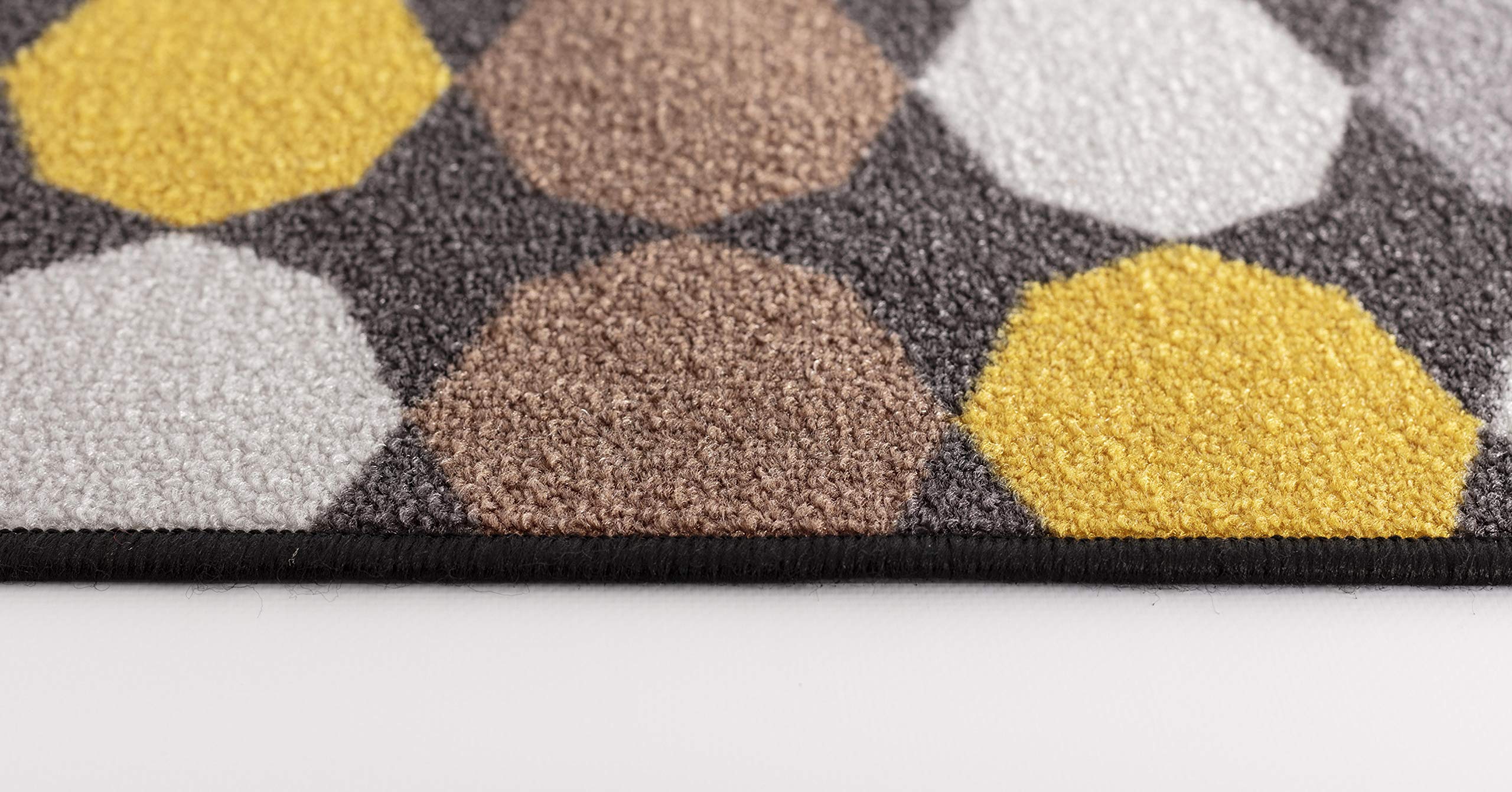 Washable Door Mat Kitchen Mats Non Slip Geometrical Design Hall Runner- Indoor Door Mat - Hallway-Passage Corridor Doormats - Floor Mat — view 120