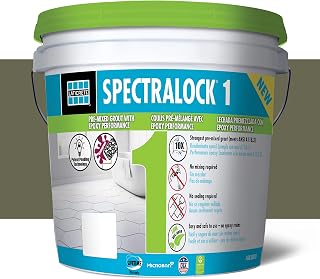 LATICRETE SPECTRALOCK® 1 Pre-Mixed Grout – Professional Ready-to-Use One-Step Tile Grout with Epoxy-Like Performance for Floors, Walls, Showers & Pools – #67 Autumn Green