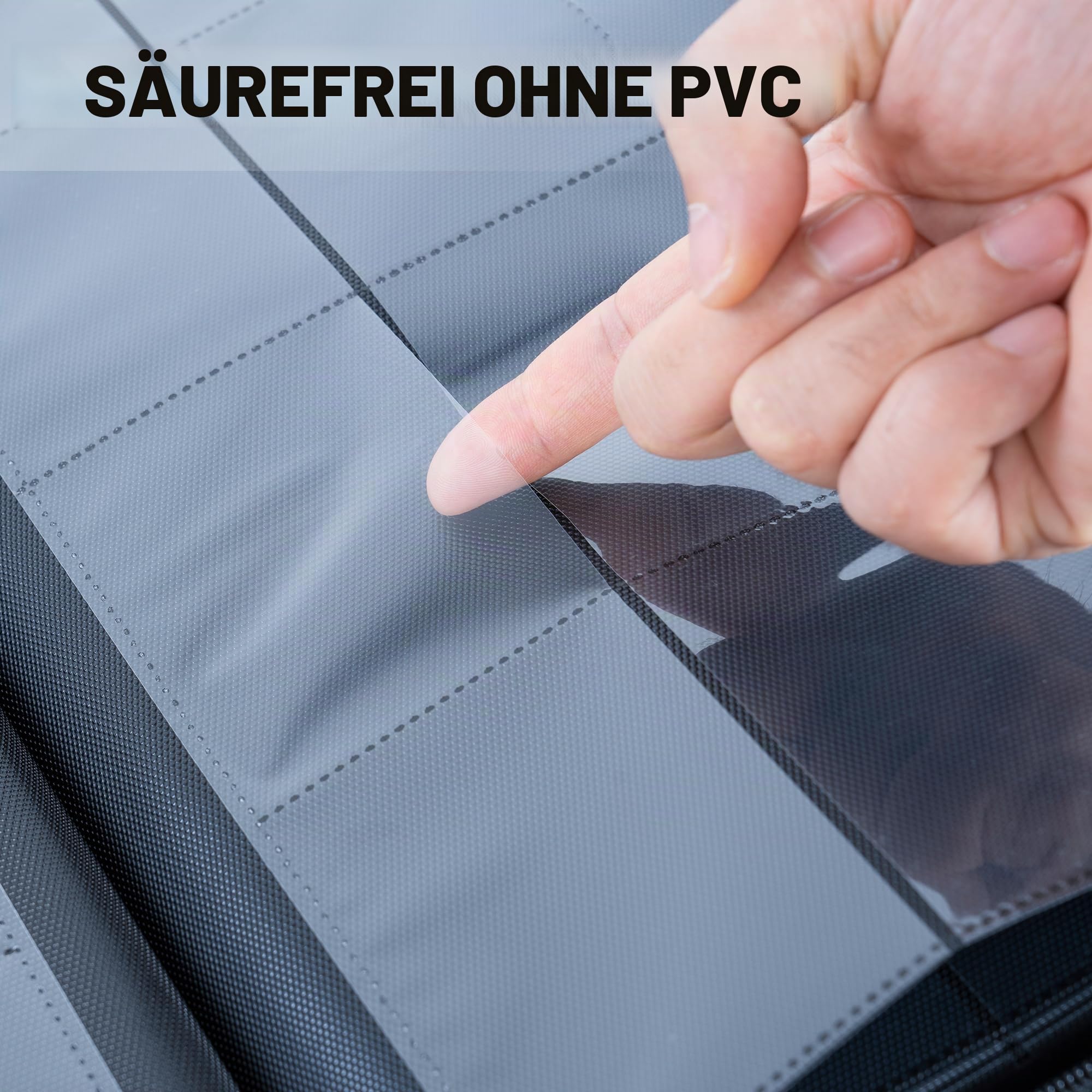Kartenbinder mit 16 Fächern, Sammelkartenbinder für bis zu 1408 Karten mit 44 Hüllen, Reißverschluss, Kartenhalter, Album, kompatibel mit TCG-Karte/Spielkarten/Sportkarte, Rot