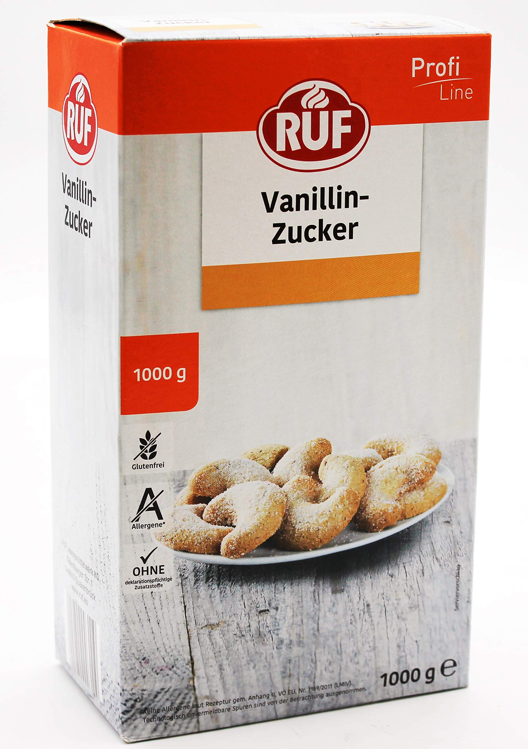 RUF Vanillin-Zucker, 5er Pack (5 x 1 kg)