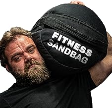 Strongman Sandbag for Working Out [Bells of Steel] Fitness Sand Bag Sacks, Commercial and Home Gym Sand Bags for Weight Training with Handles for Workout