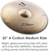 Vista 6 de Avedis Zildjian Company Set de la Serie A - Hats de 14", Crash de 16", Med Ride de 20", Crash de 18