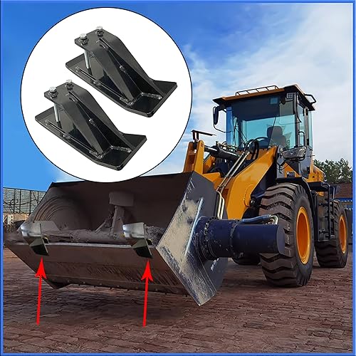 Miniatura 5 de Protector de cubo de tractor, 2 protectores de borde de esquí, protector antideslizante para césped y peluquería de césped, protector de borde