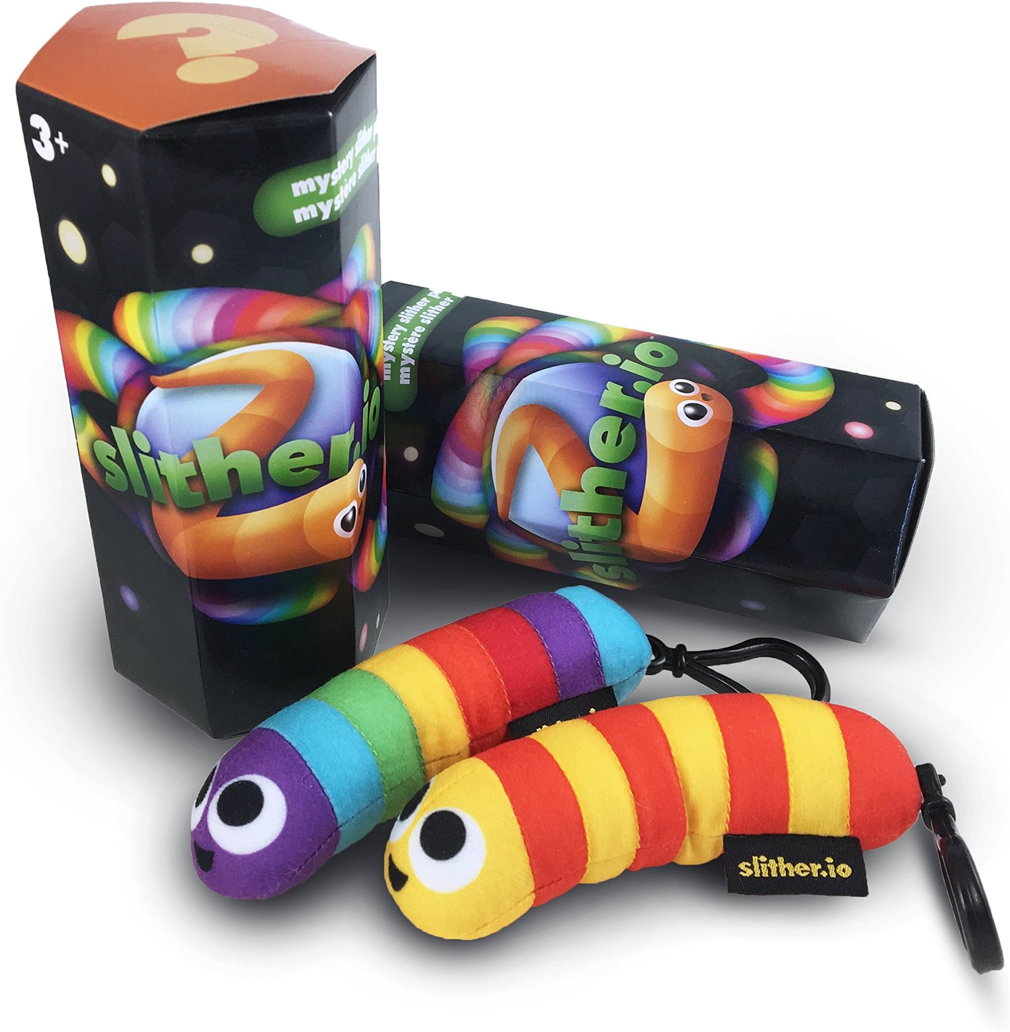 Slither.io Series 1 Blind Box Plush w/ Backpack Clip