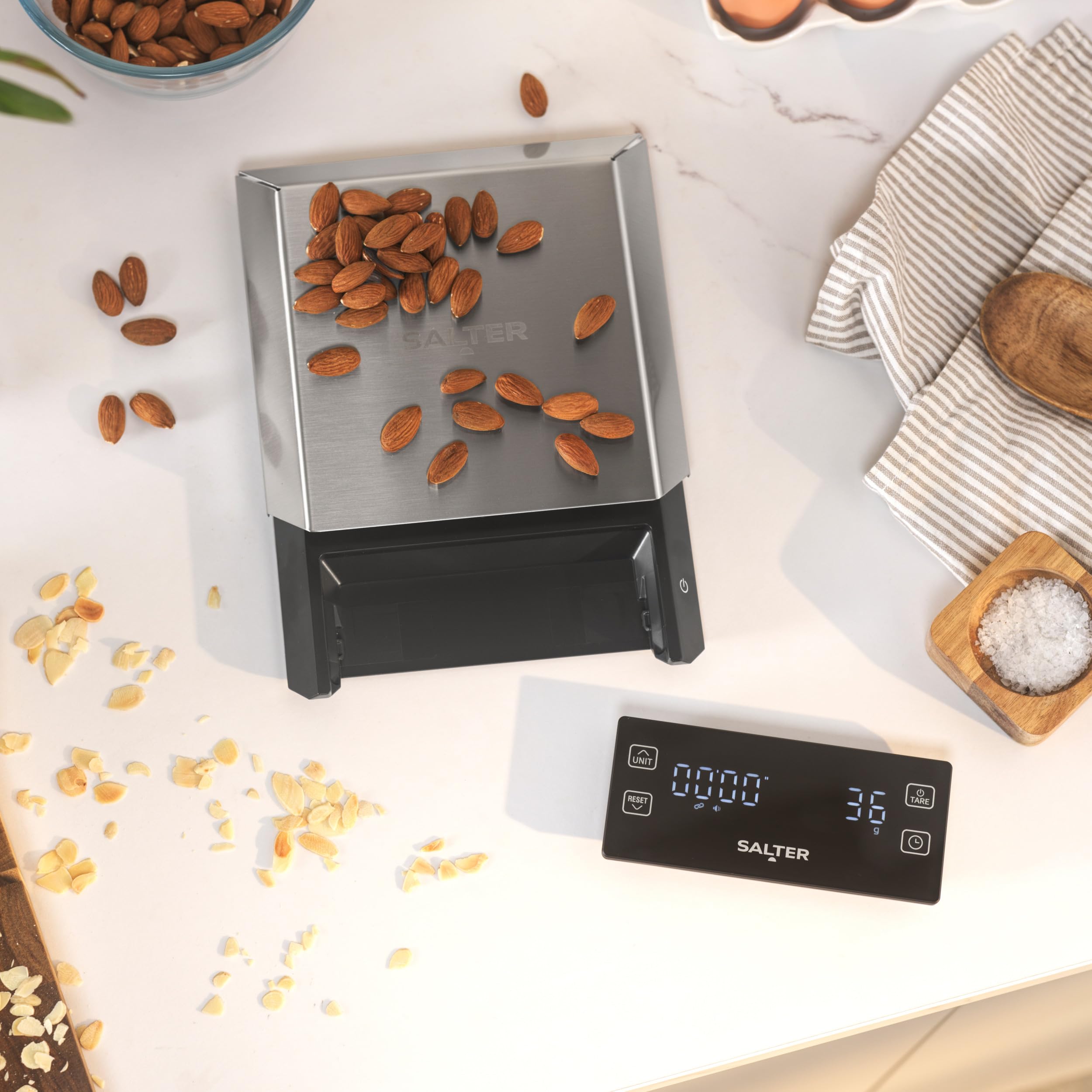 Salter Expert Cyfrowa waga kuchenna 20 kg z odłączanym wyświetlaczem LED