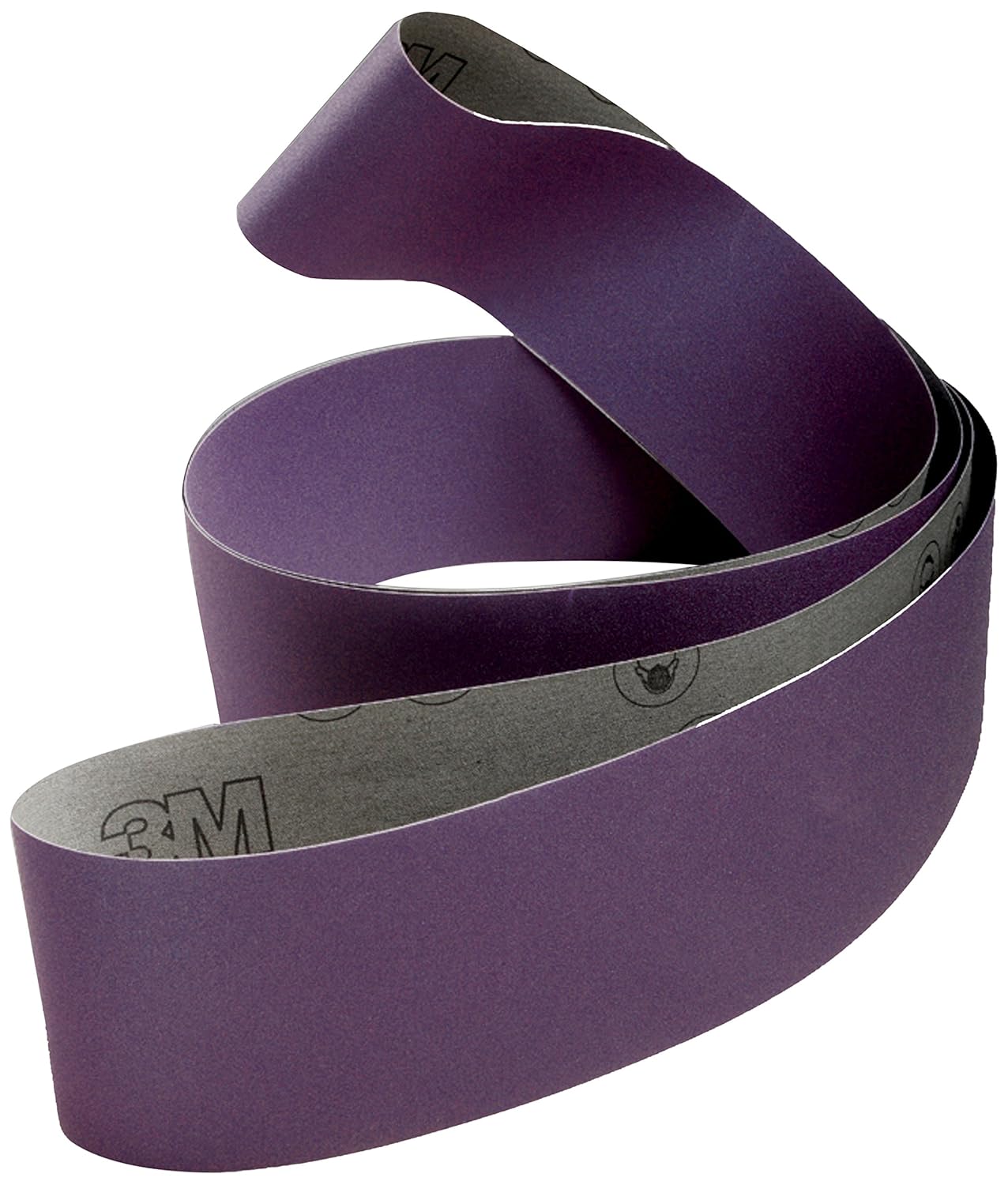 3M Cloth Belt 68414 970DZ, 8" x 150" 80 Y-Weight, Purple