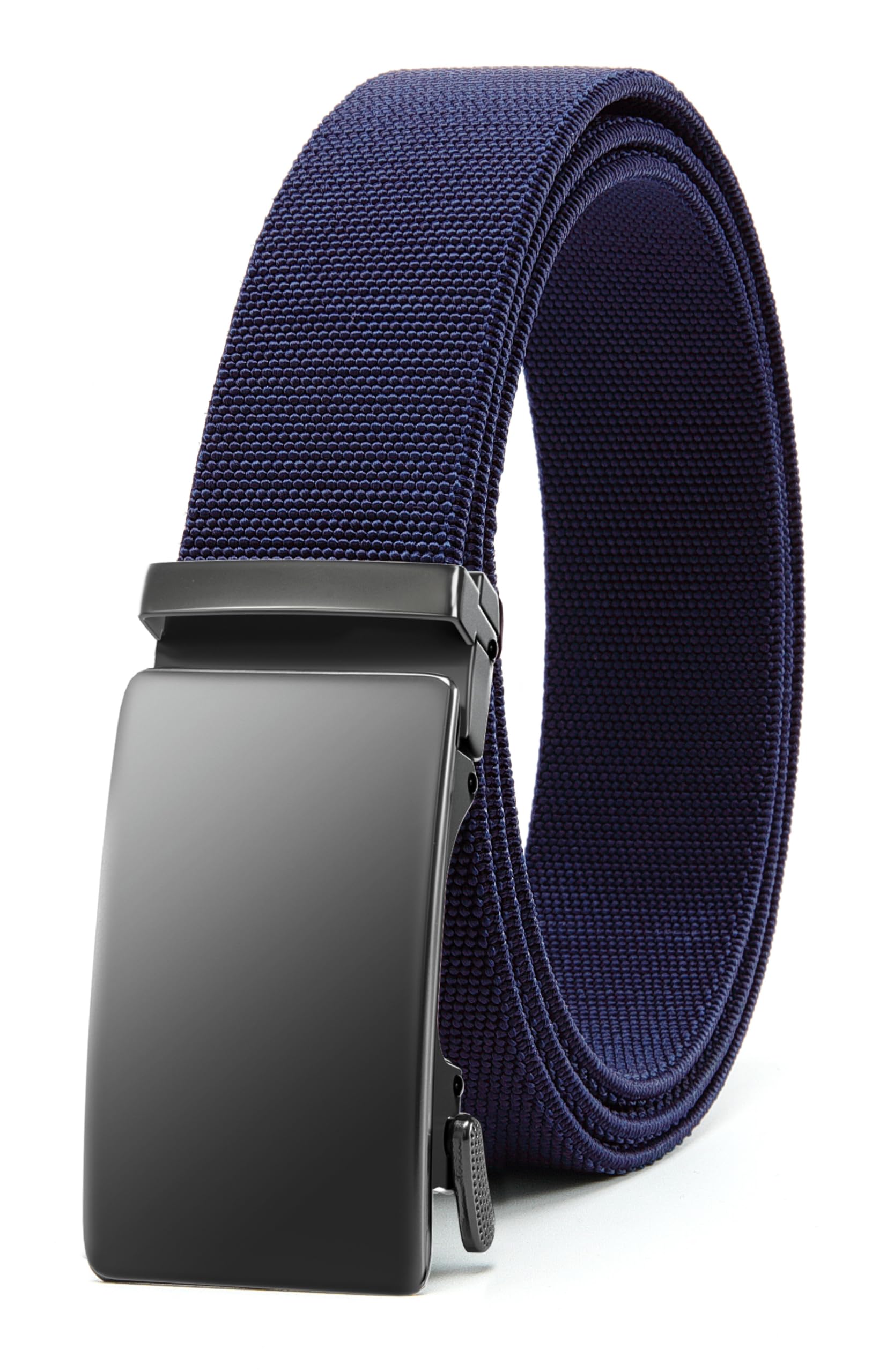 CHAOREN Mens Ratchet Belt - 1.5" Stretch Nylon Belts for Casual, Work, Golf