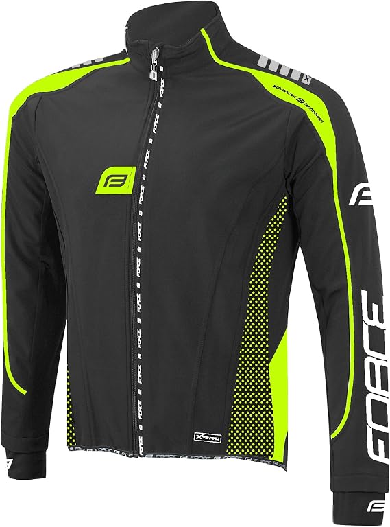 Force x72 PRO Softshell Giacca da Ciclismo – Vari Colori, Black/Yellow :  Amazon.it: Abbigliamento