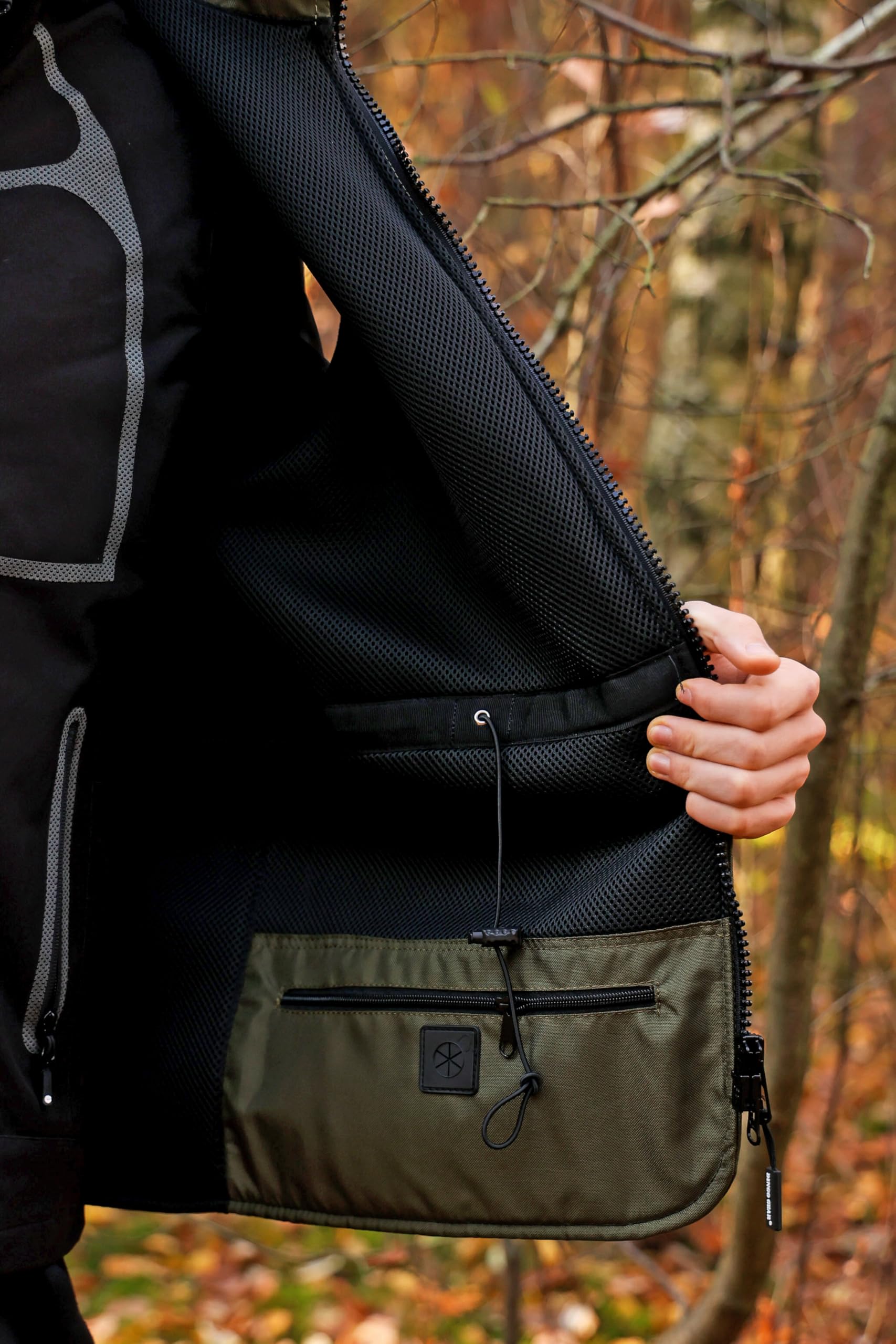 DINGO GEAR - Chaleco de entrenamiento con capucha para todas las estaciones