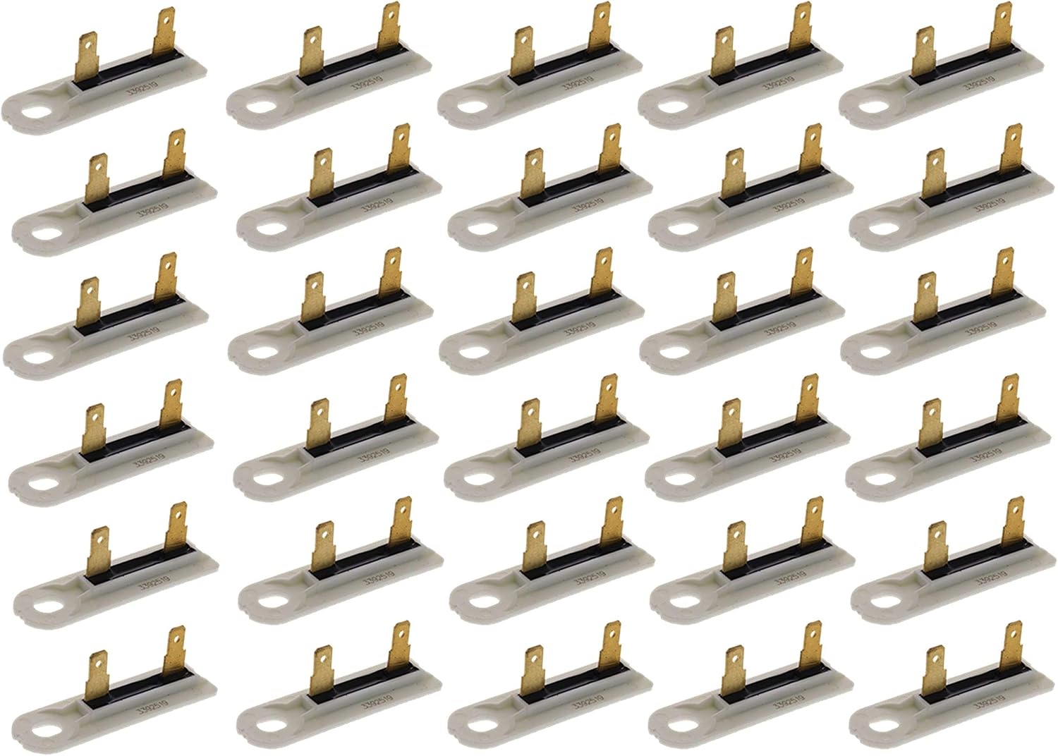 (30 Pack) EXP3392519 Dryer Thermal Fuse Replaces WP3392519