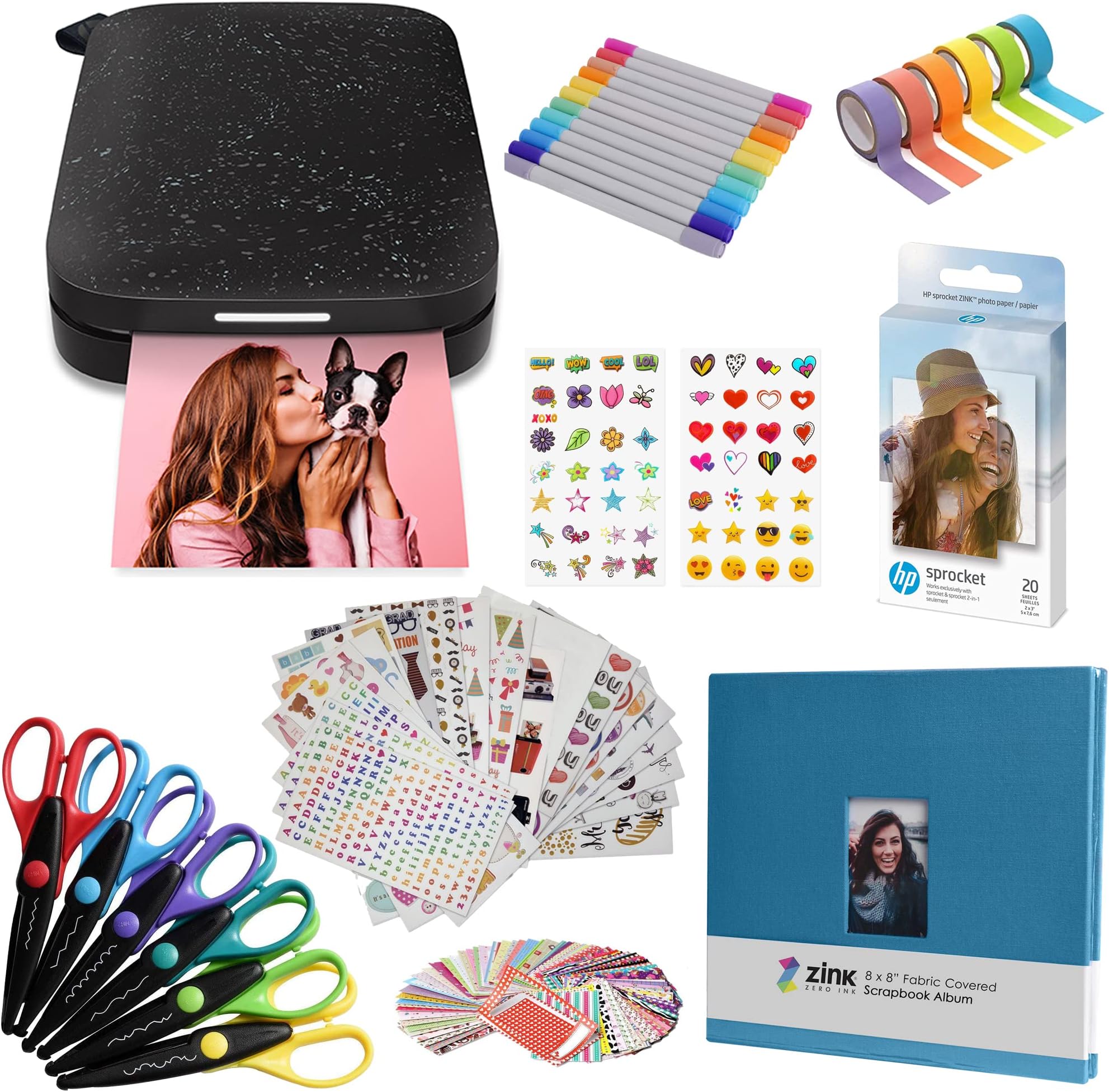 Amazon.com : HP Sprocket Select Portable Instant Color Photo Printer ...