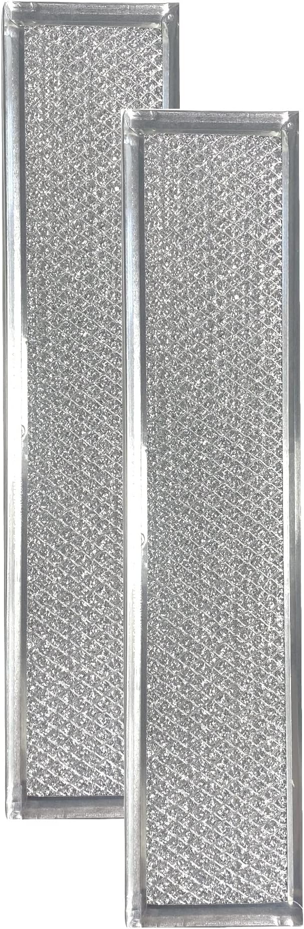2 PACK Air Filter Factory 4 X 12 X 3/32 Downdraft Aluminum
