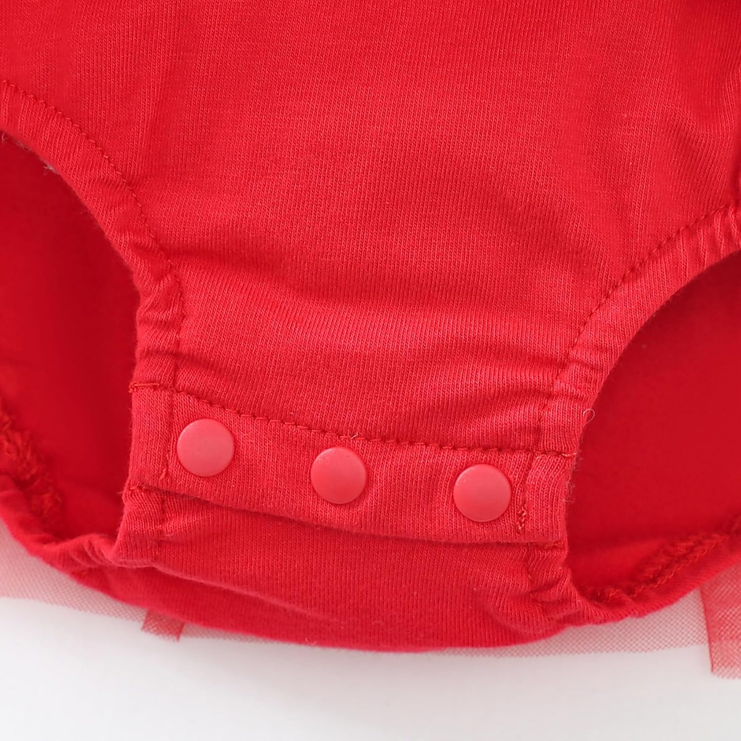 [WAHALAA] Infant Tulle Dress Baby Girl Ruffle Sleeve Romper Dress