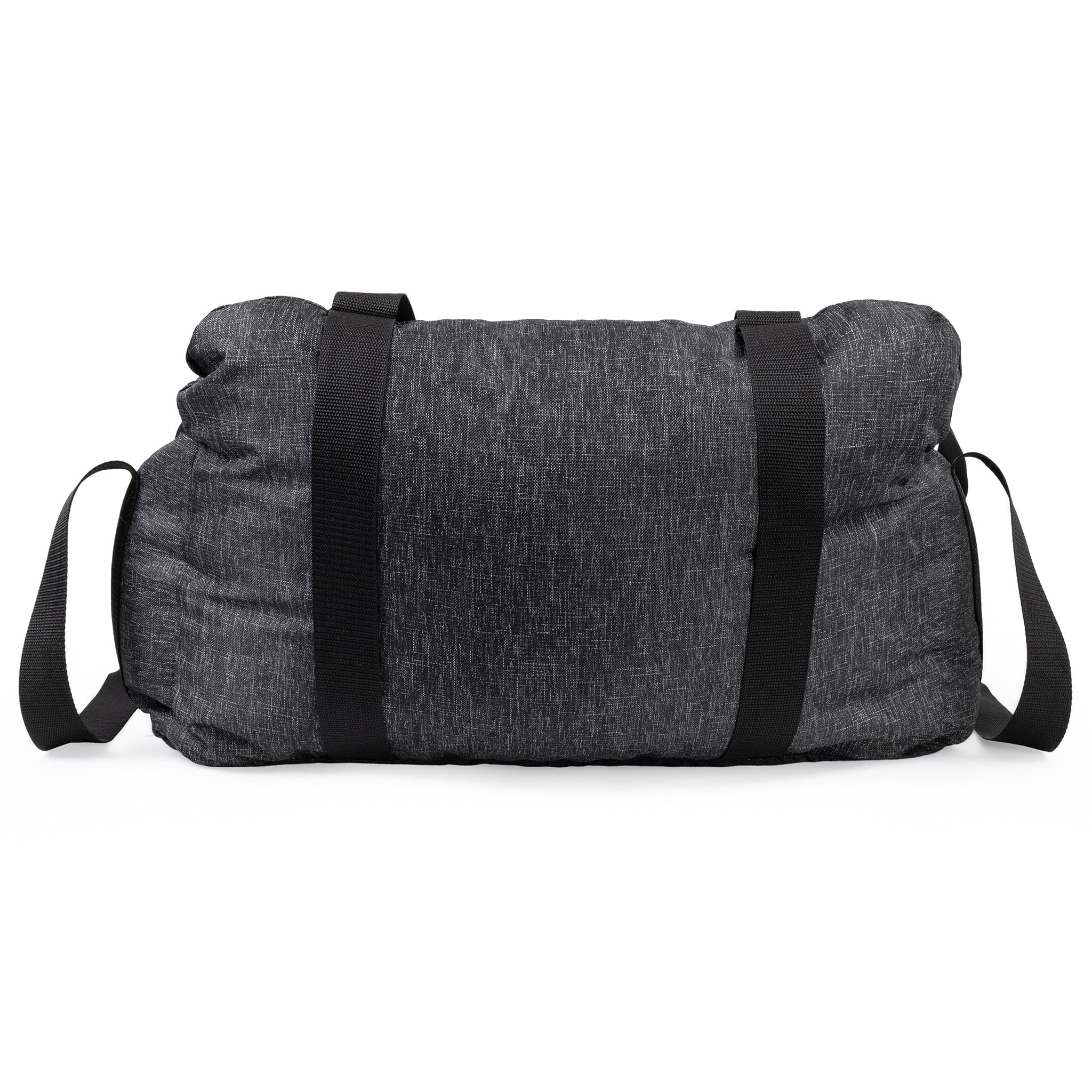 Luxuriös Auto Sitz für Hunde | Autositz für Rückbank, Vordersitz | Universal Waschbar für Hunde und Katzen | Polyester | Größe: 55 x 65 cm | Farbe: Schwarz
