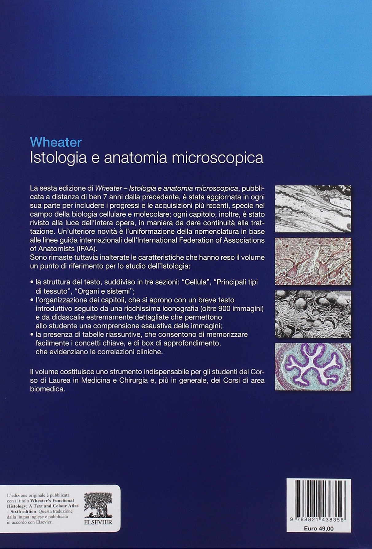 Wheater. Istologia e anatomia microscopica