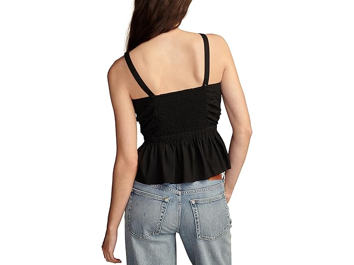 Shirred Peplum Top - Image 1
