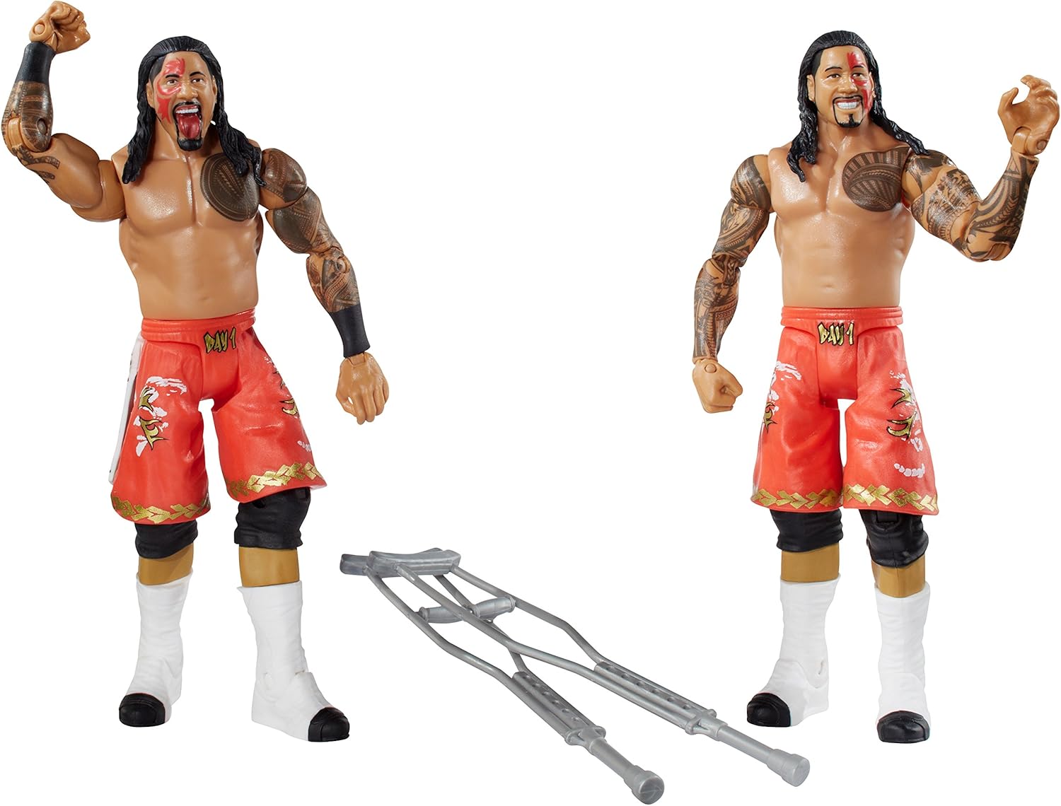 WWE Battle Pack Series #32 - Jimmy USO vs. Jey USO Action Figure (2-Pack)