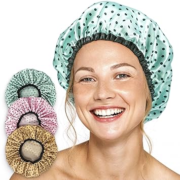 Amazon ladies shower caps Clearance