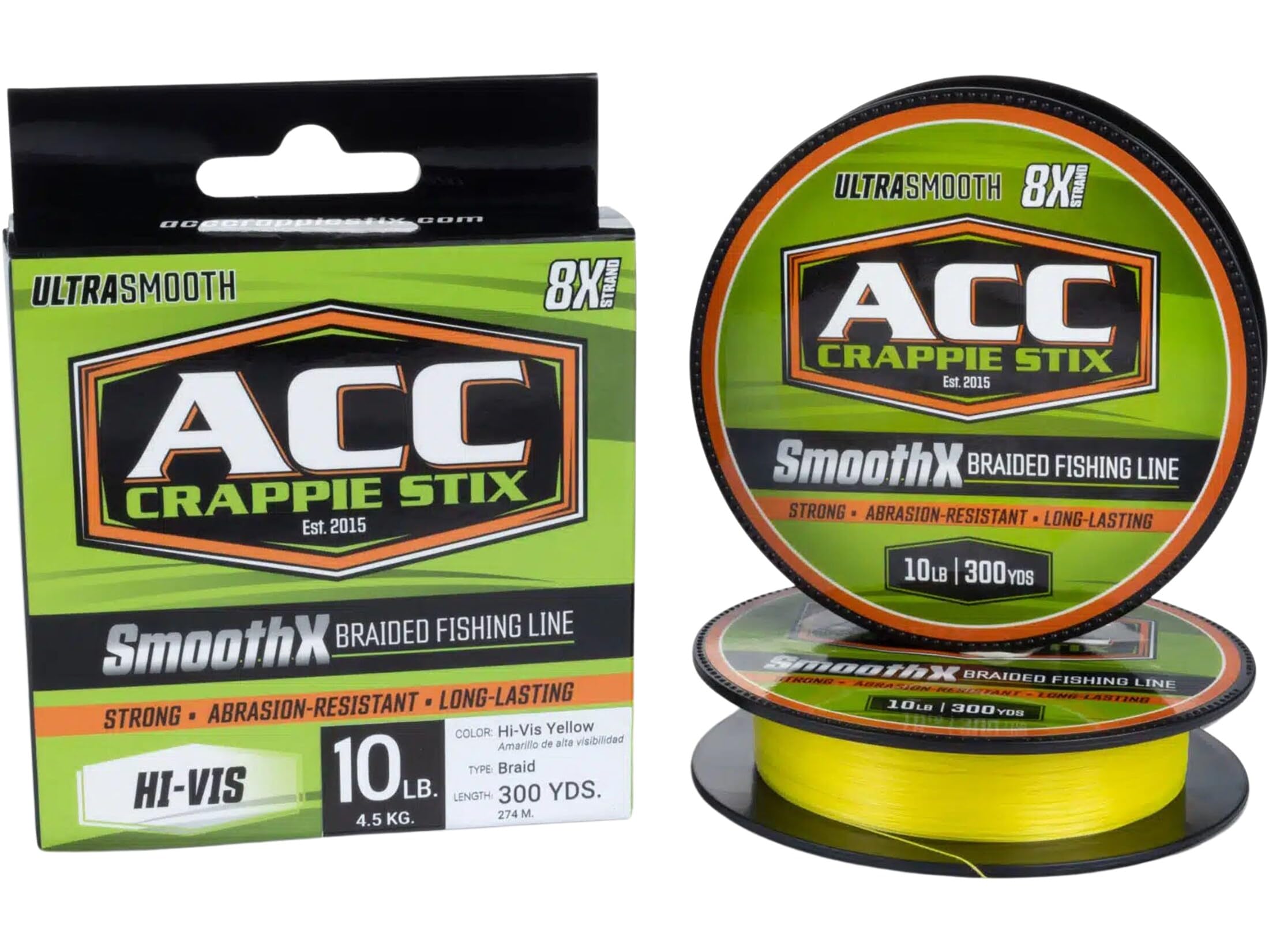 ACC Crappie Stix SmoothX Braided 10lb