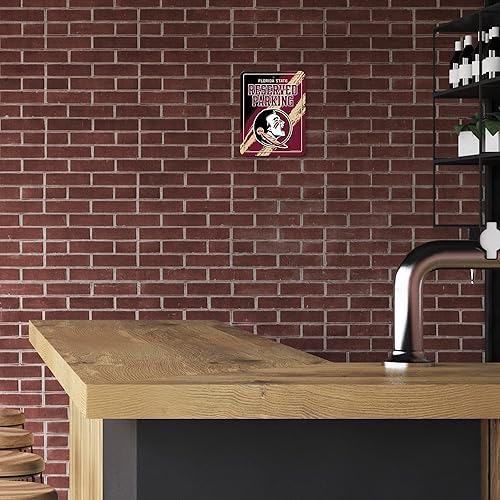 Miniatura 382 de Letrero de metal NCAA de 8.5 x 11 pulgadas, ideal para cueva de hombre, dormitorio, oficina, decoración del hogar Primario