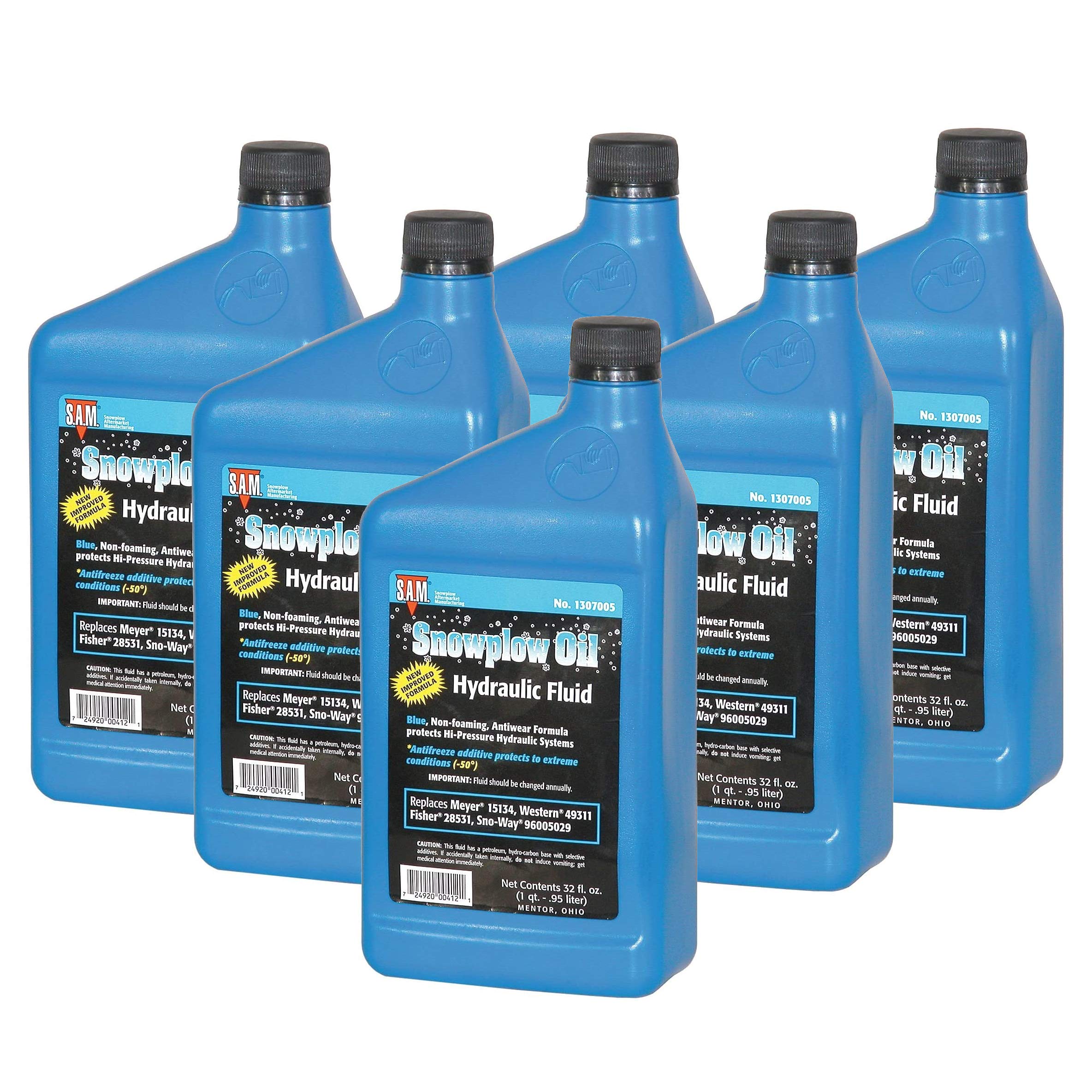 Buyers Products Hydraulic Fluid - Case of 6 Quarts
