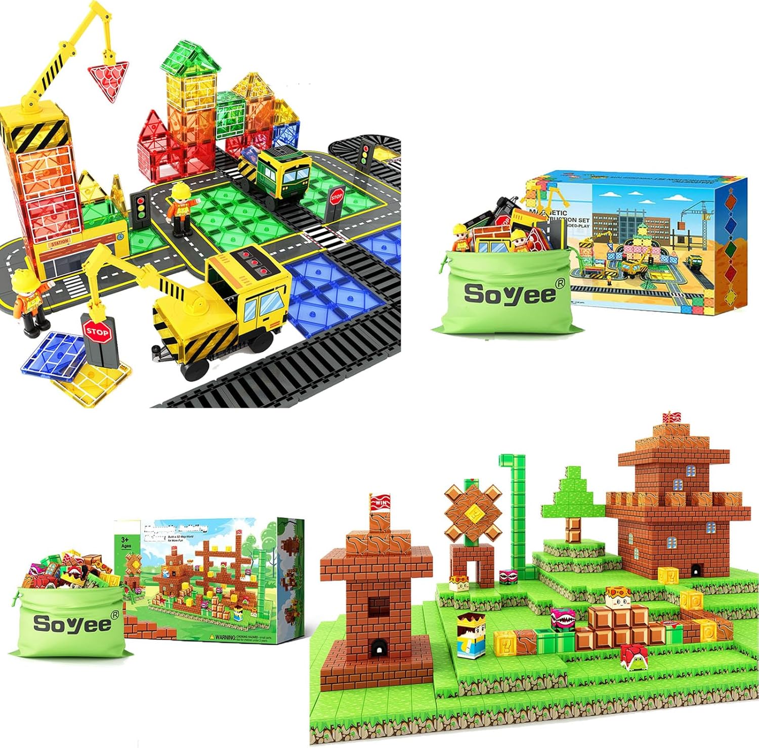 Tiles 156PCS Construction Set with 2
