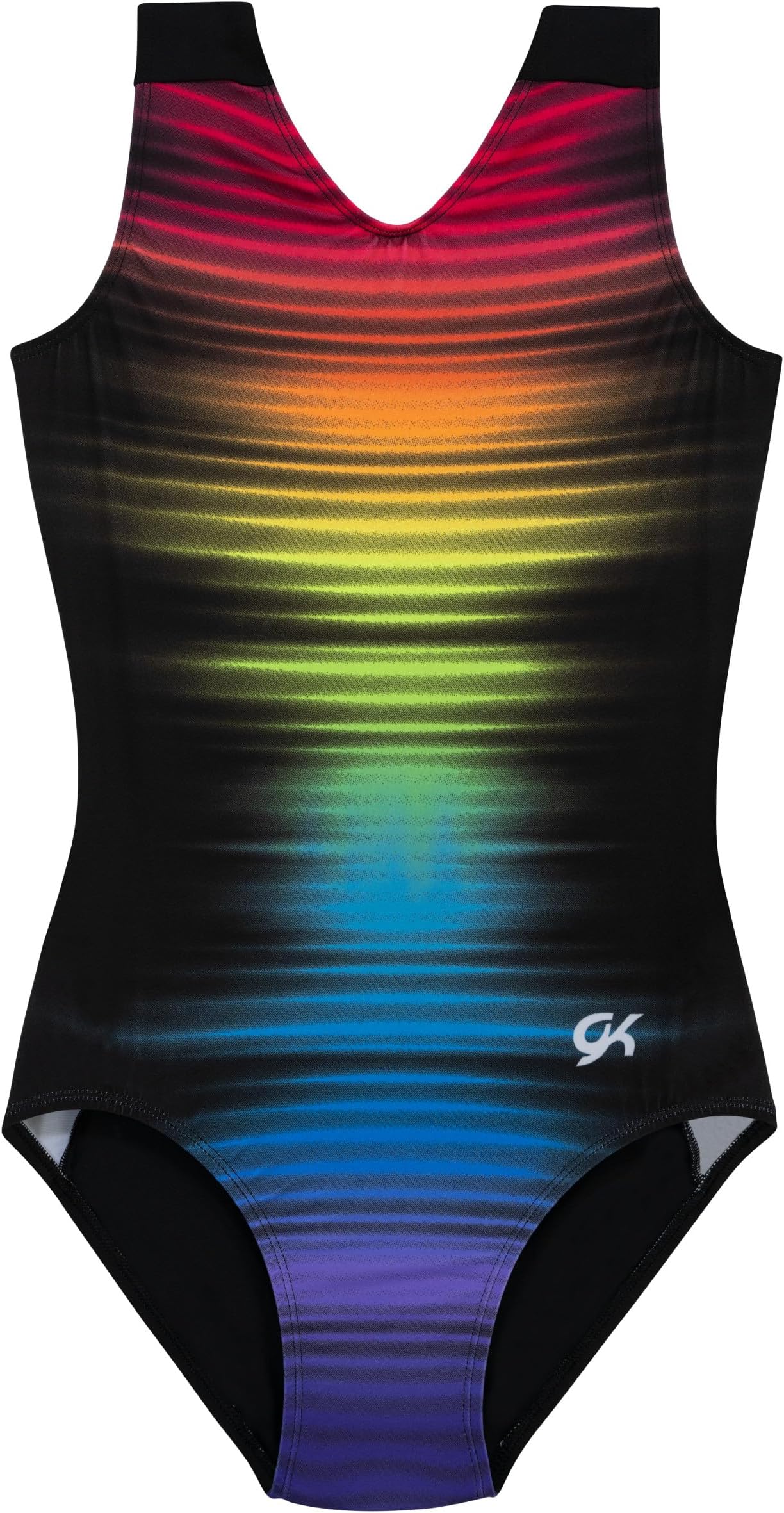 GK Gymnastics Fierce Fade Leotard (Black)