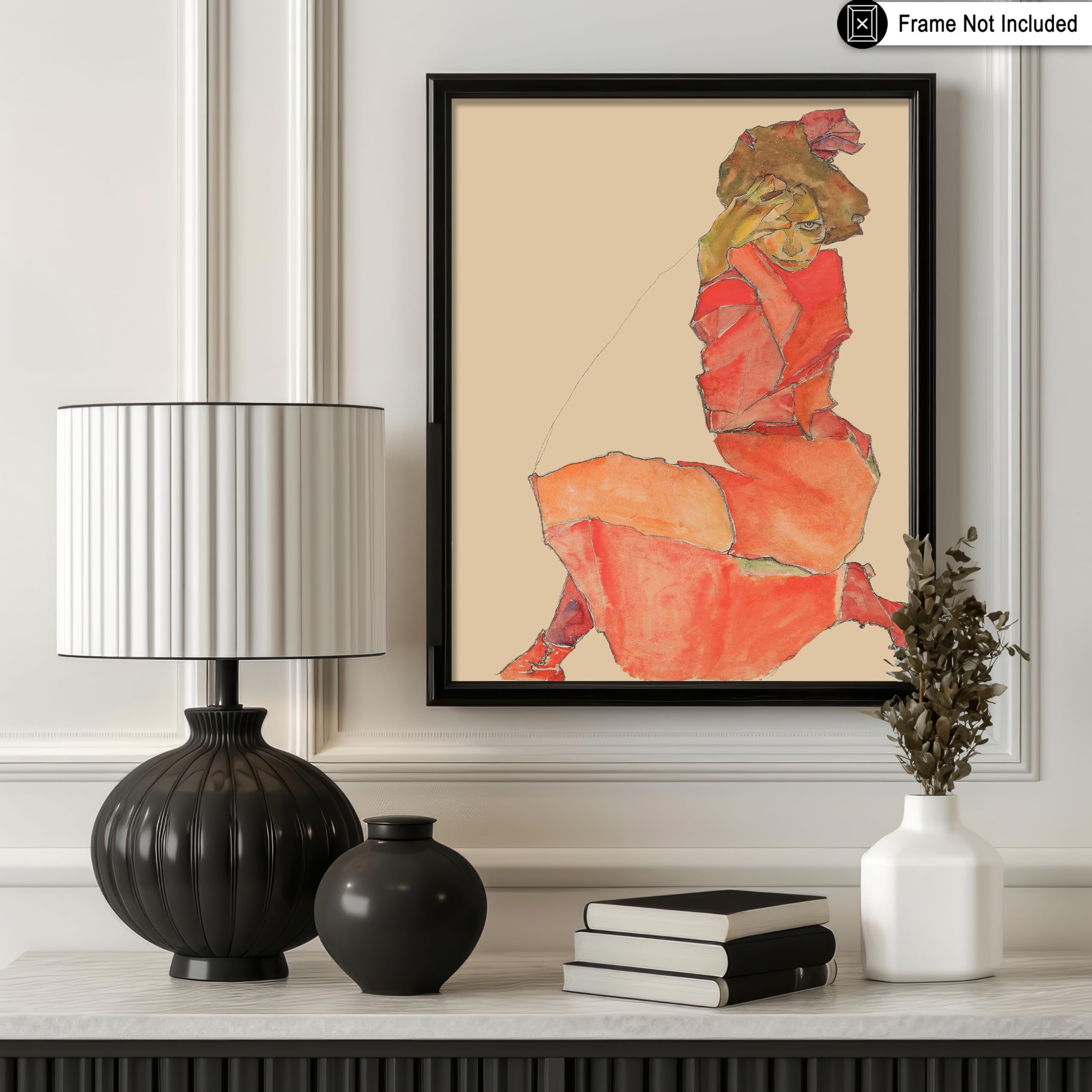 Amazon.com: Poster Master Vintage Egon Schiele Poster - Retro