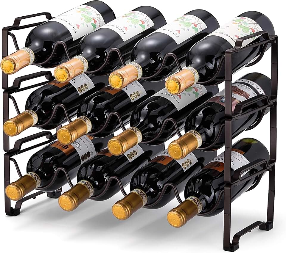 Stackable Metal Wine Rack