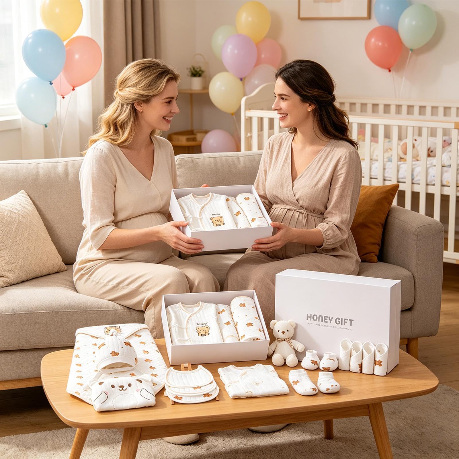 Kleidungsset für kleine Kinder,Niedlicher Bodysuit aus Baumwolle - Weiche Und Angenehm Atmungsaktive Kinderbekleidung | für Babyparty zu Hause mit Mama zum Geburtstag und Fotografie sowie Geschenklist