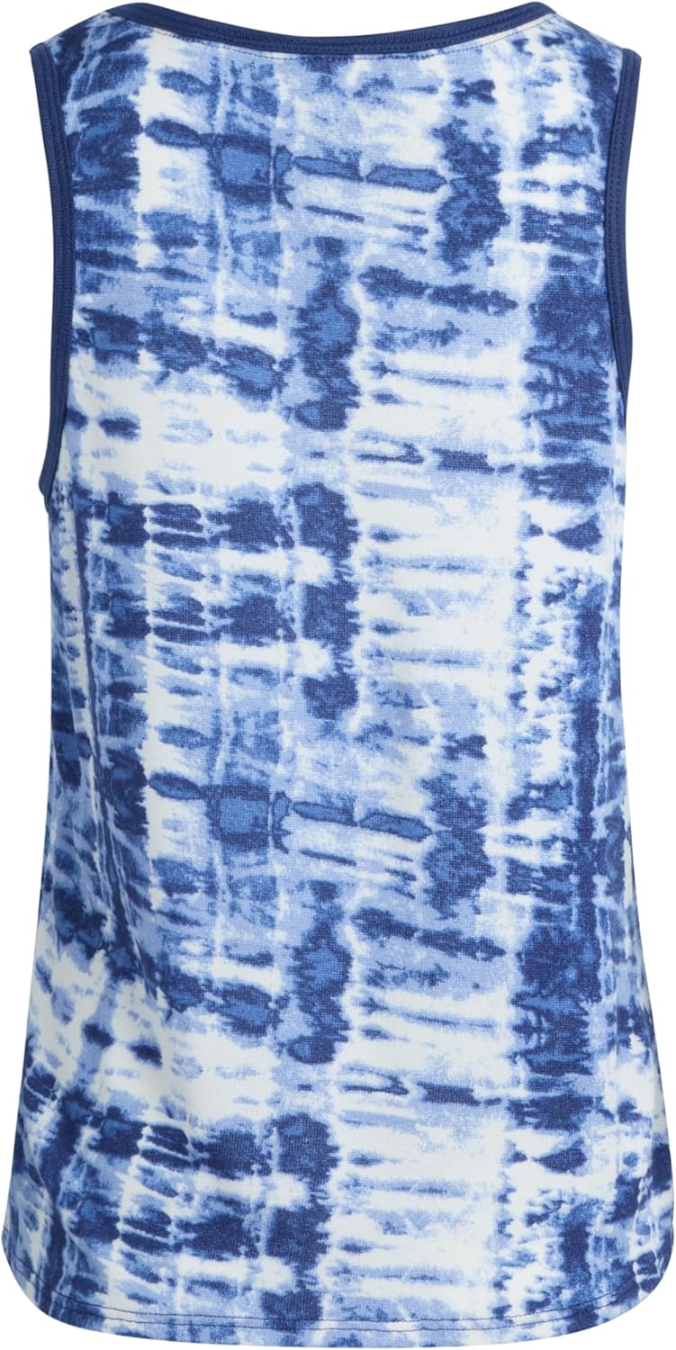 Lucky Brand Women's Pajama Set - 4 Piece Short Sleeve Shirt, Tank Top, Sleep Pants, Lounge Shorts (S-XL) - Image 6