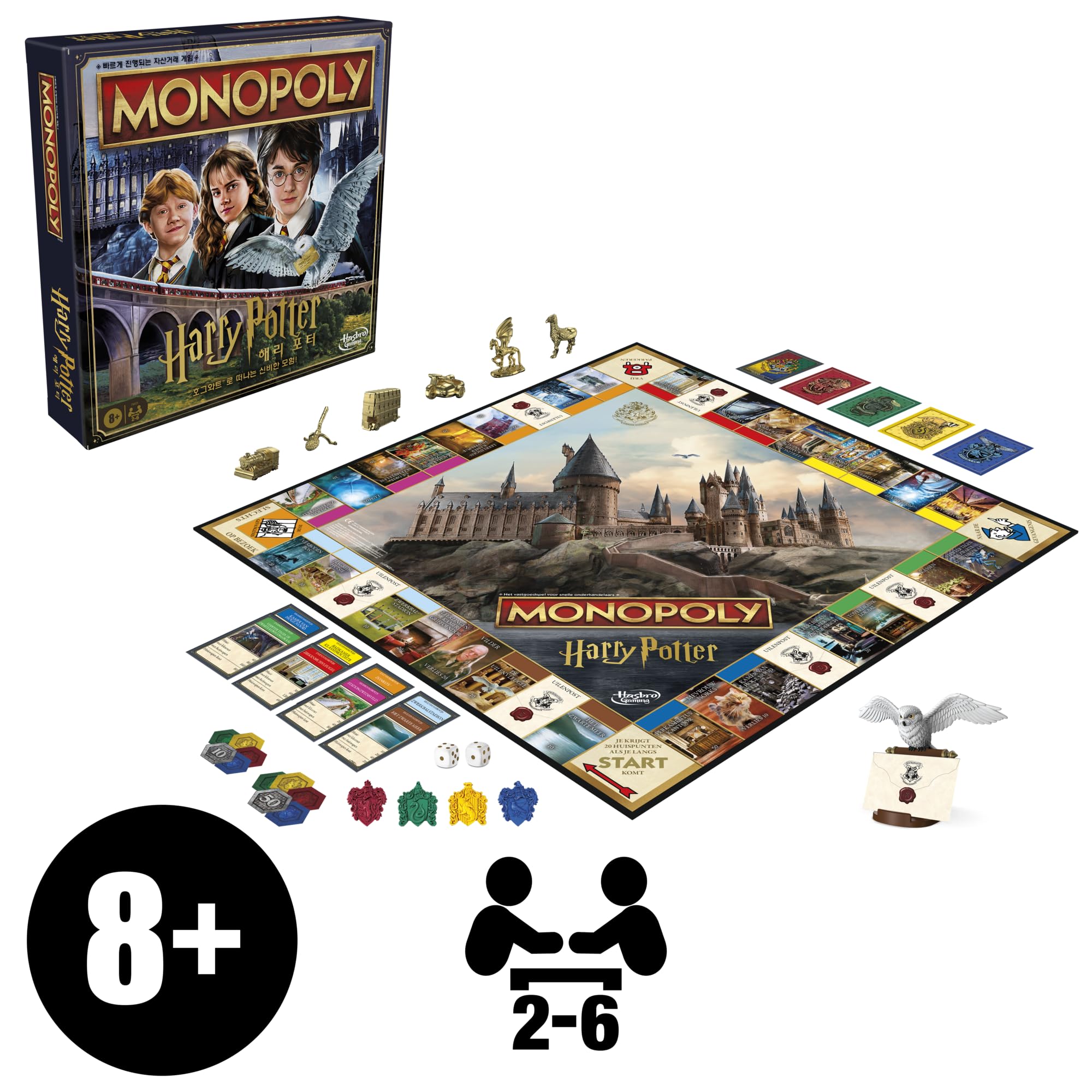 Juego de Mesa Monopoly edición Harry Potter - versión Holandesa