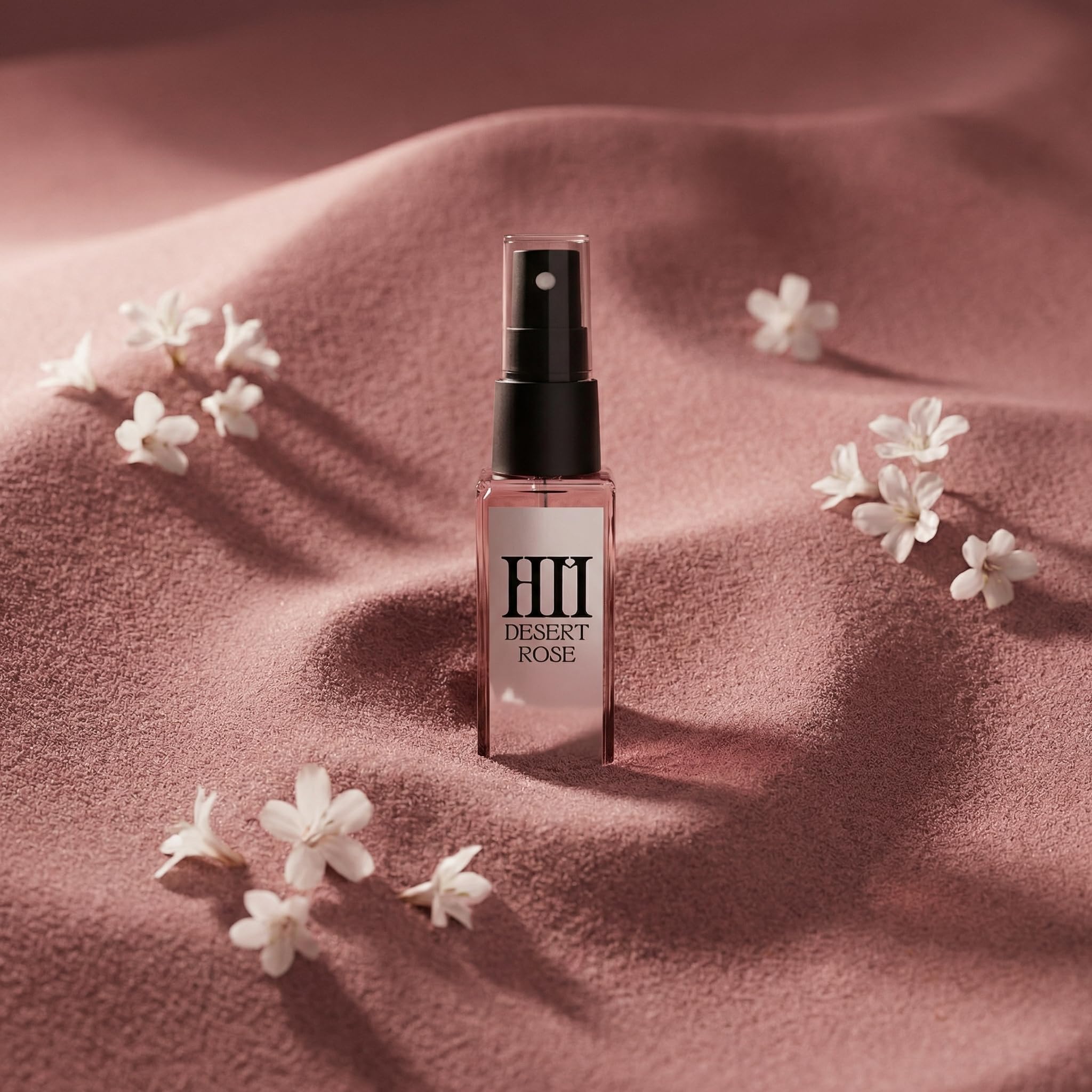 House of Moksha Desert Rose EDP - 8ml Travel Mini | Intense Long Lasting Luxury Rose Oud Floral Unisex Perfume | Signature Scent for Evening & Formal Occasions | Pocket Size Premium Discovery Spray-image-5