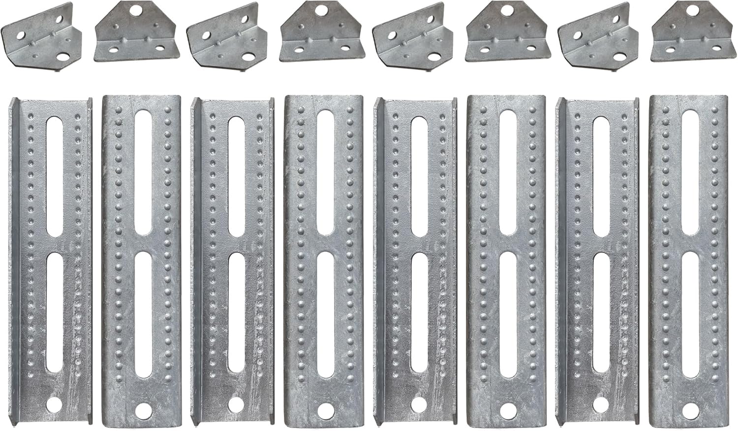 A.A 10" Galvanized Swivel and Top Bunk Bolster Bracket for Boat Trailer, Heavy Duty